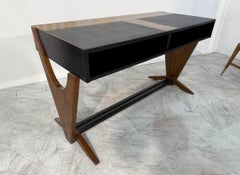 Mid-century Italian Writing Desk In Style Of Paolo Buffa, 1950s.