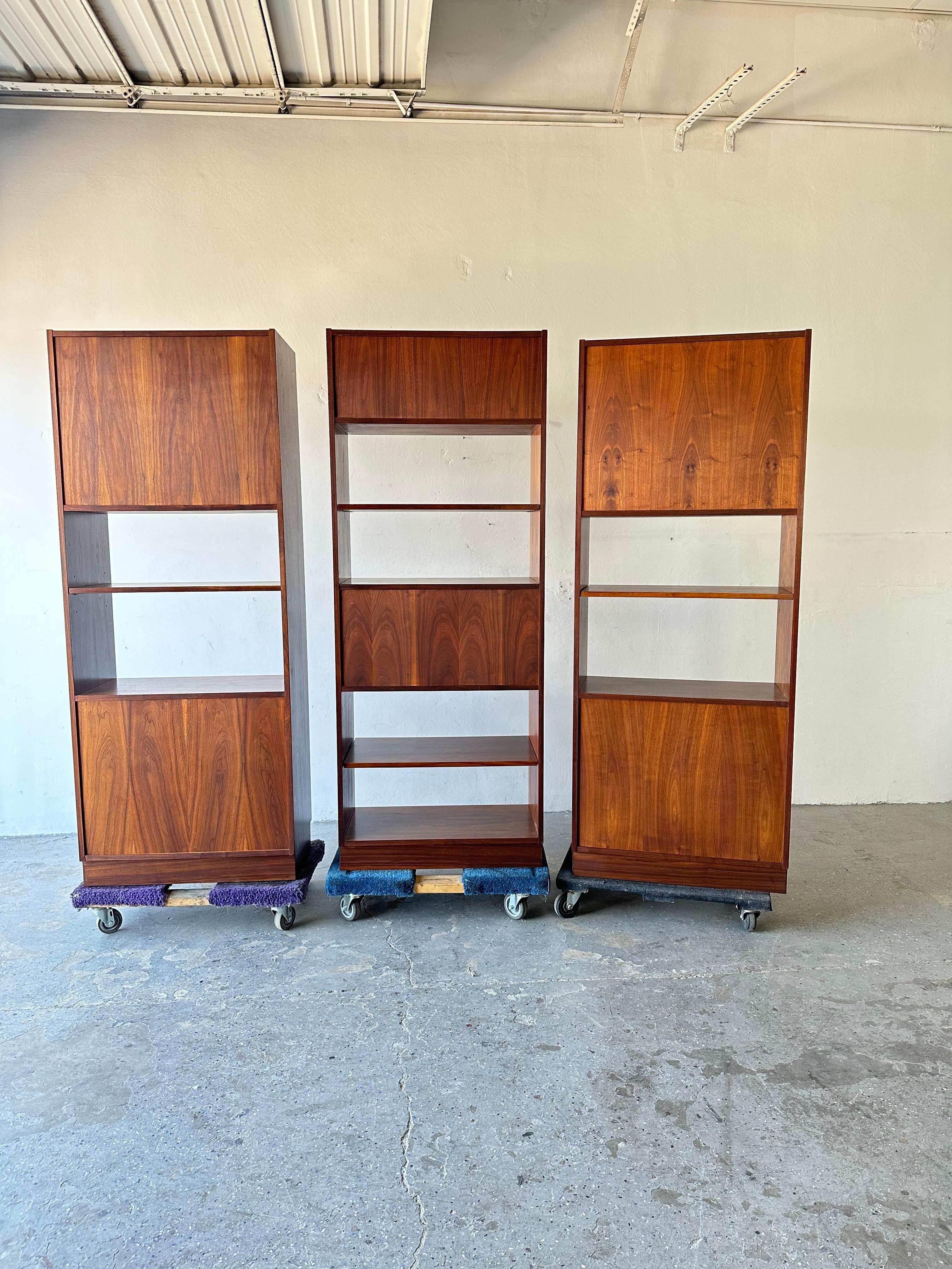 American Midcentury Jack Cartwright for Founders, Room Divider Wall Unit