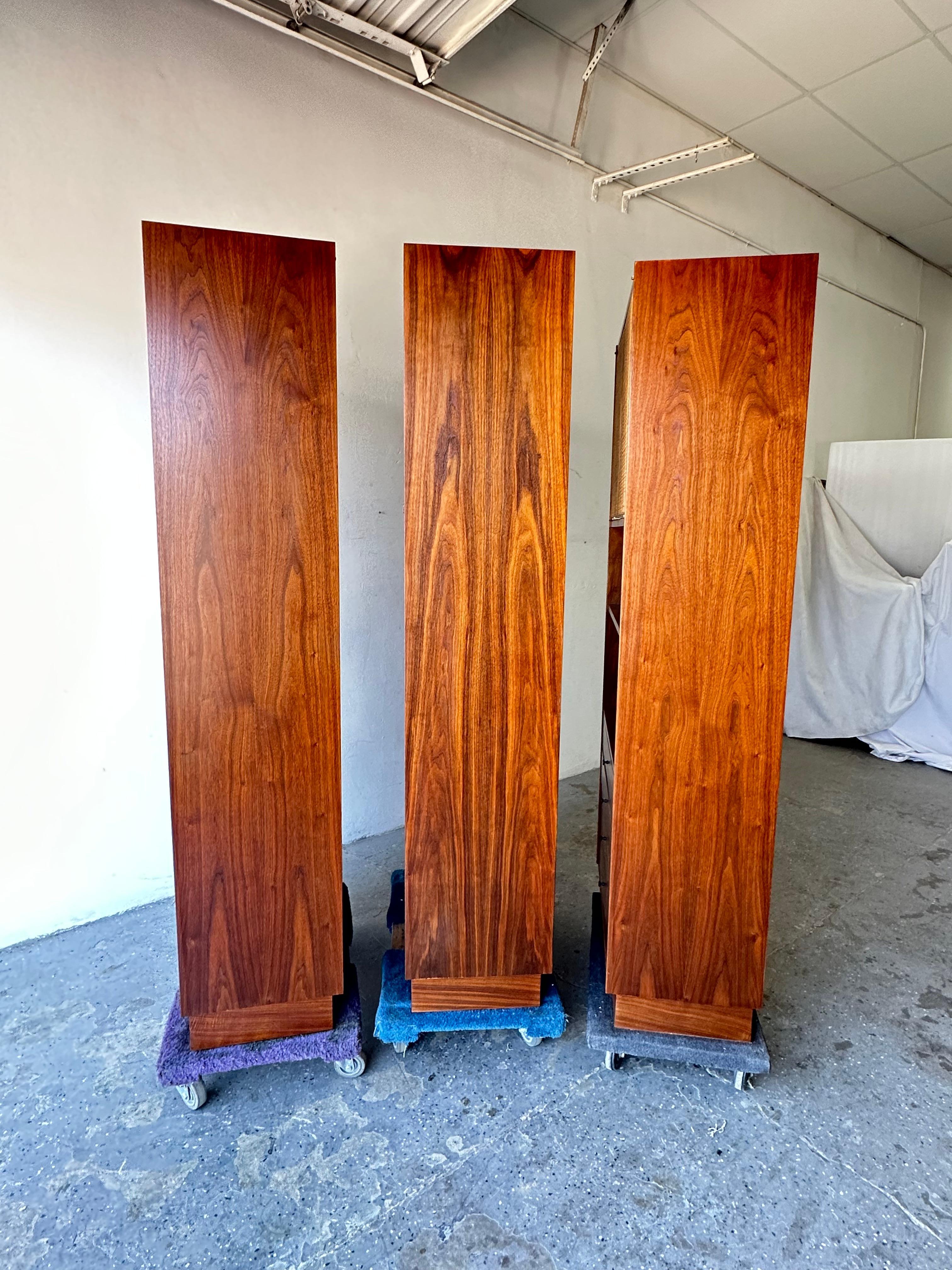 Midcentury Jack Cartwright for Founders, Room Divider Wall Unit In Good Condition In Las Vegas, NV