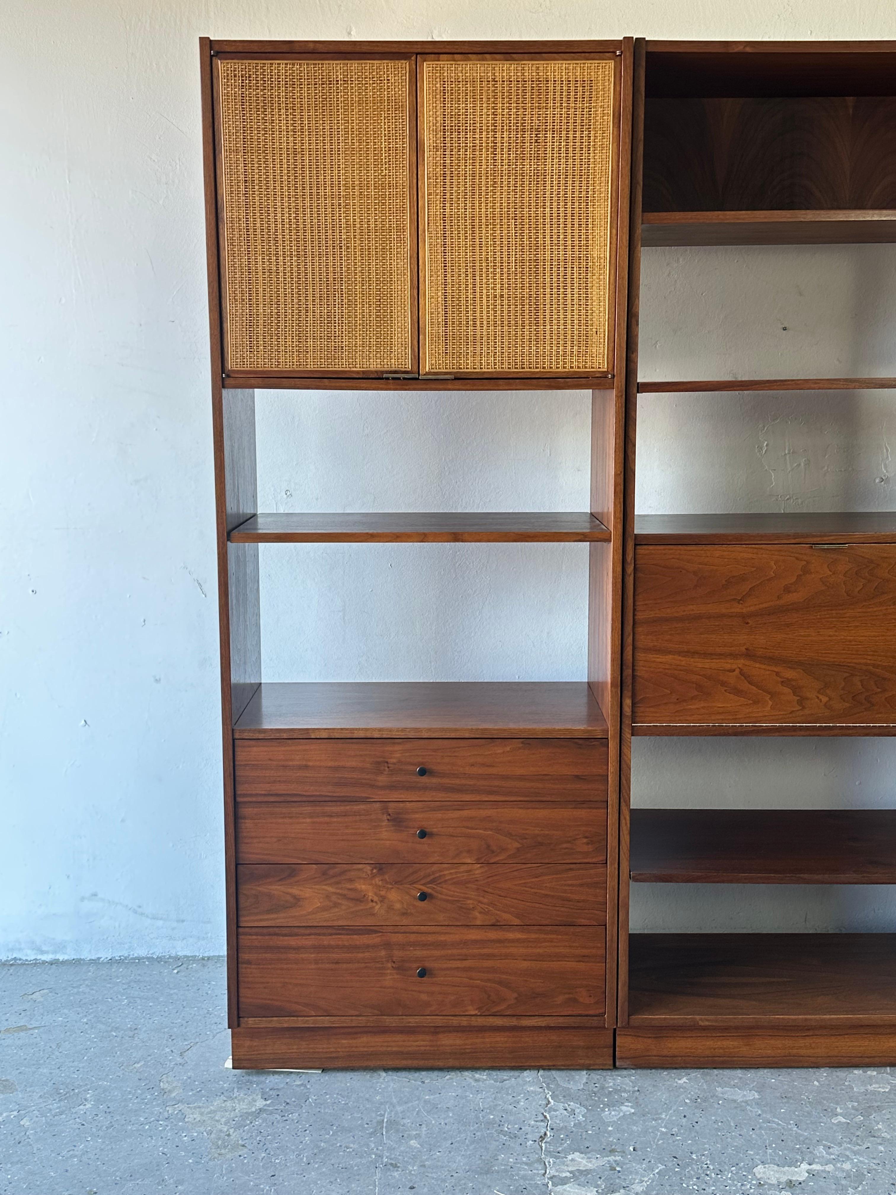 Mid-20th Century Midcentury Jack Cartwright for Founders, Room Divider Wall Unit