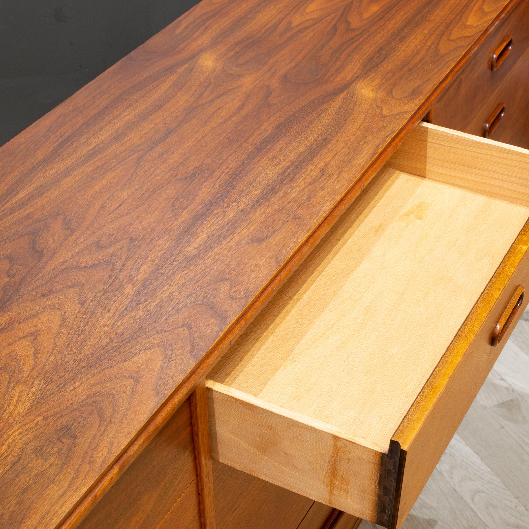 Mid-Century Jack Cartwright for Founders Twelve Drawer Dresser, circa 1960 2