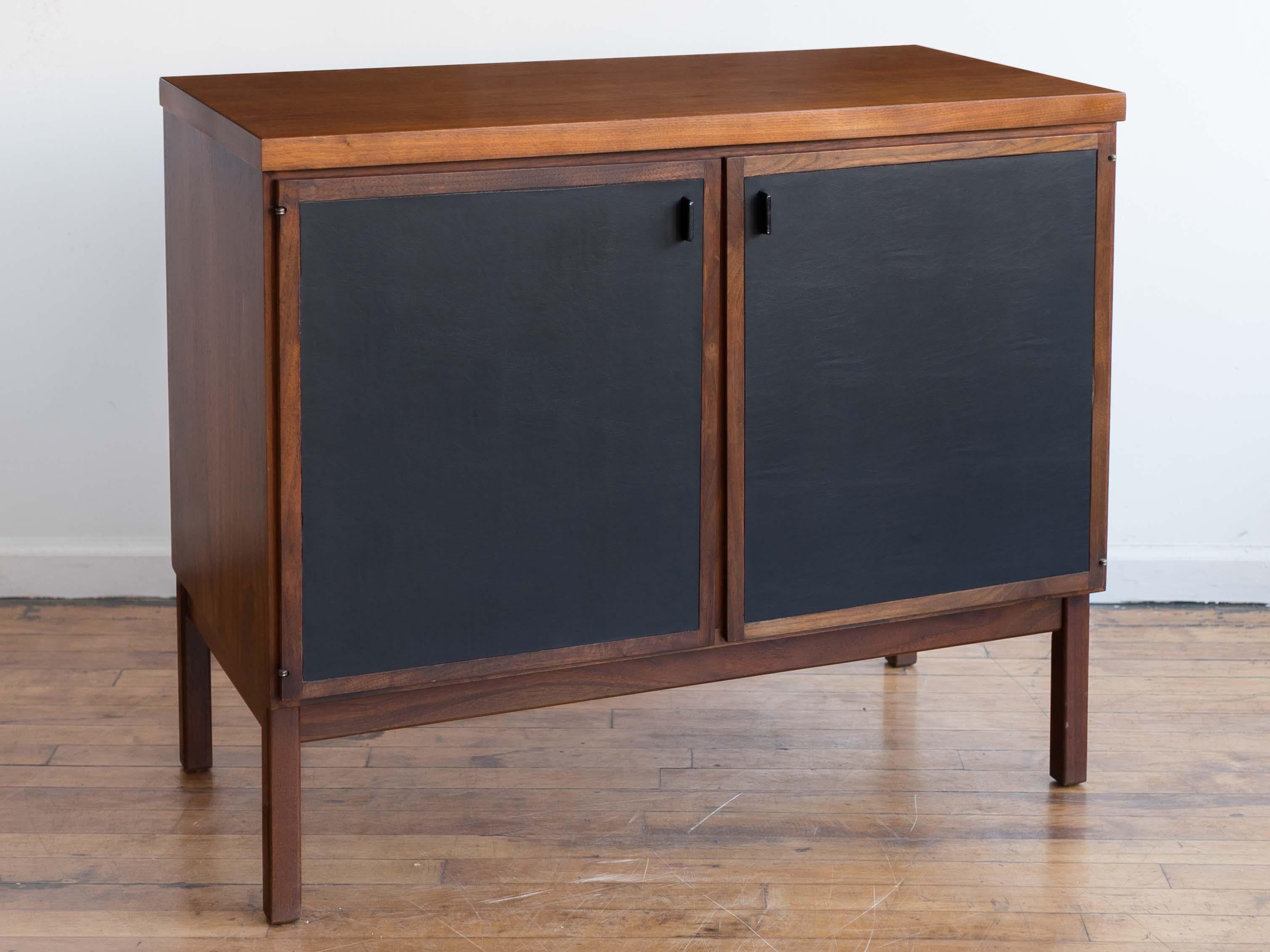 Mid-Century Modern Mid Century Jack Cartwright for Founders Walnut Two Door  Buffet / Cabinet For Sale