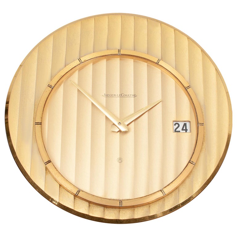 Mid Century Jaeger-LeCoultre Desk Clock at 1stDibs