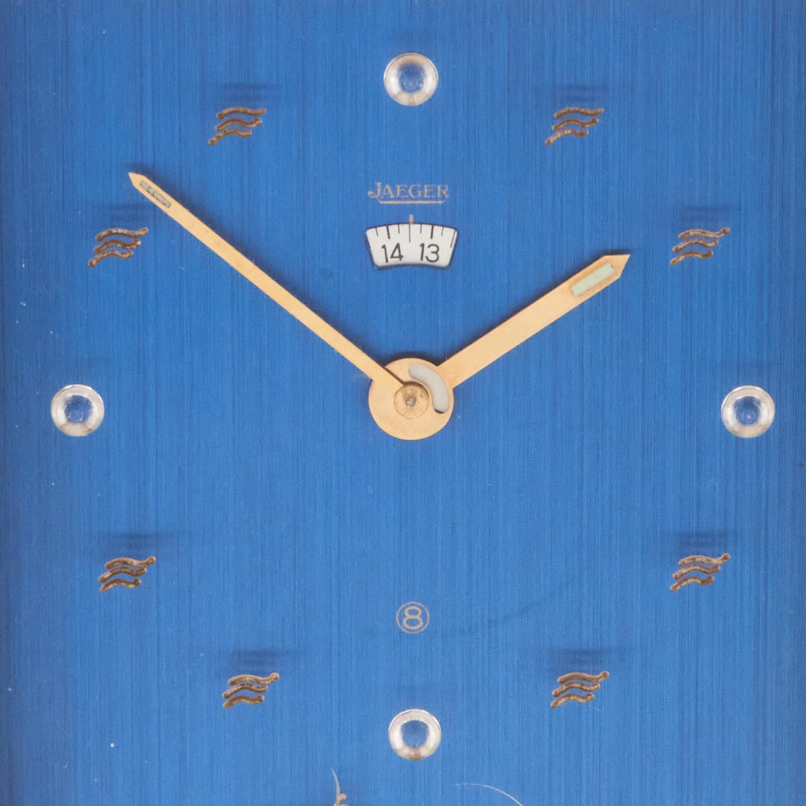 Midcentury Jaeger Musical Alarm Clock, circa 1960 1