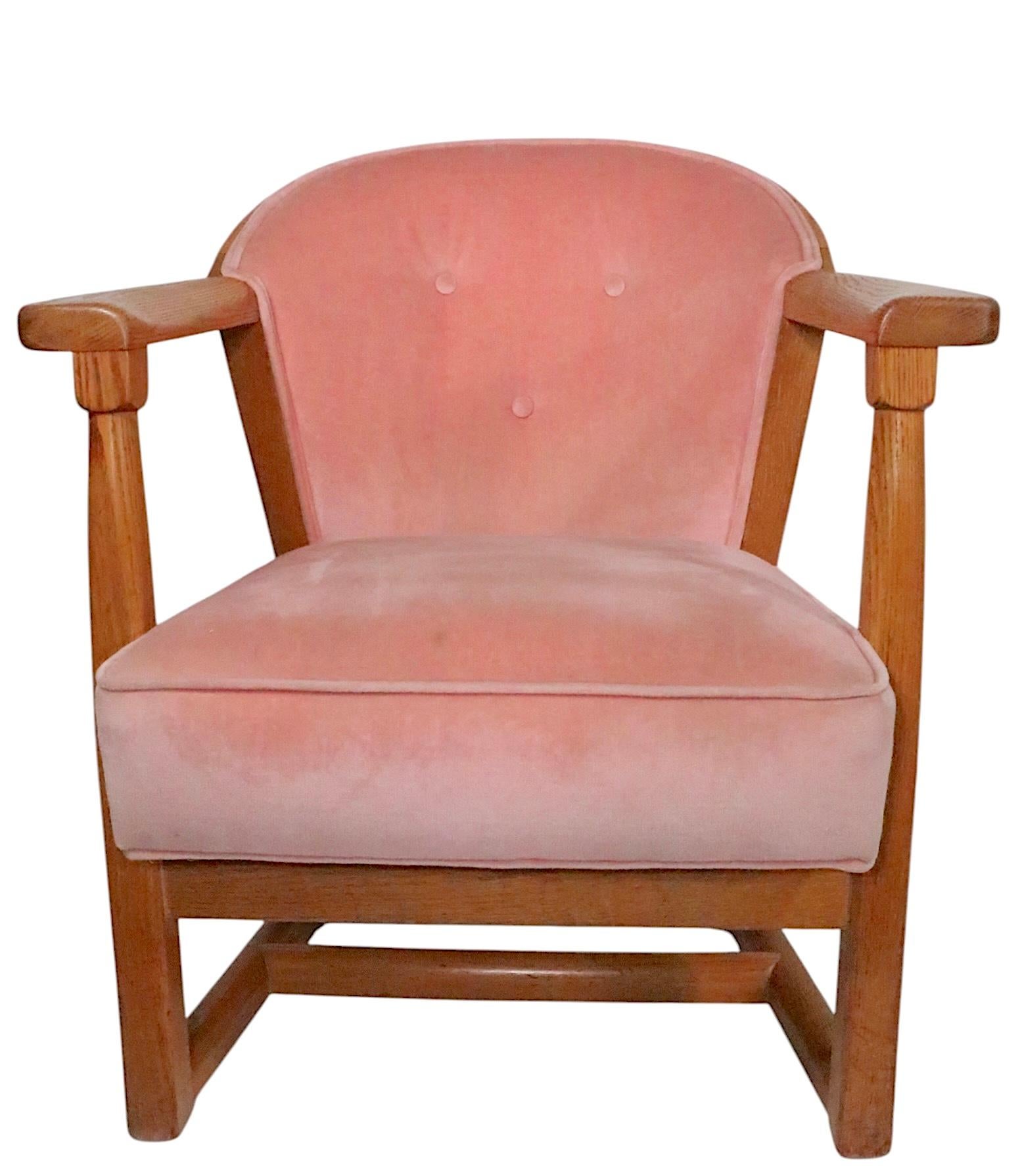 Mid Century Jamestown Lounge Company British Oak  Armchair 1930/40's For Sale 5