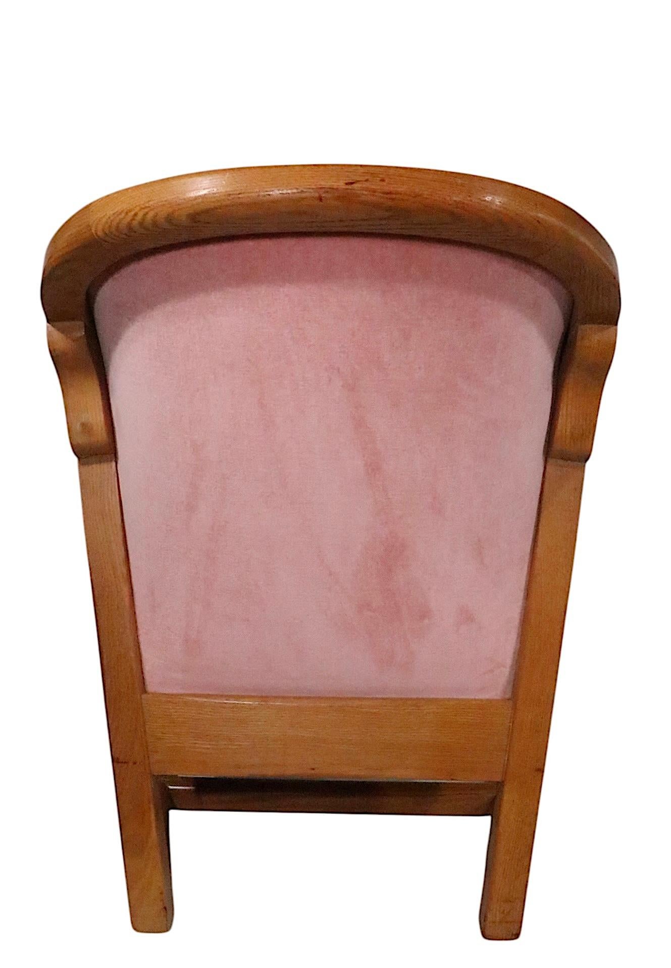 Mid Century Jamestown Lounge Company British Oak  Armchair 1930/40's For Sale 1