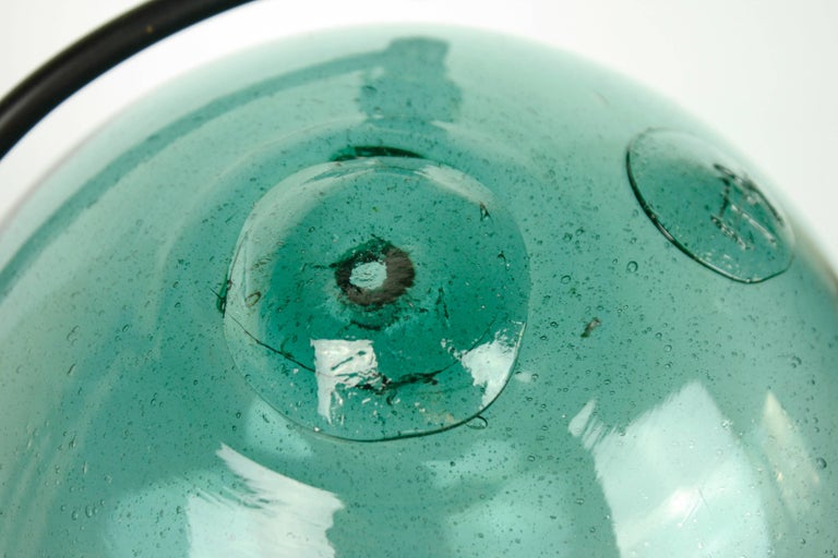 Midcentury Japanese Fishing Float Lamp For Sale at 1stDibs