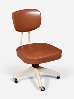 Japanischer Industriedrehstuhl der Jahrhundertmitte von May Company