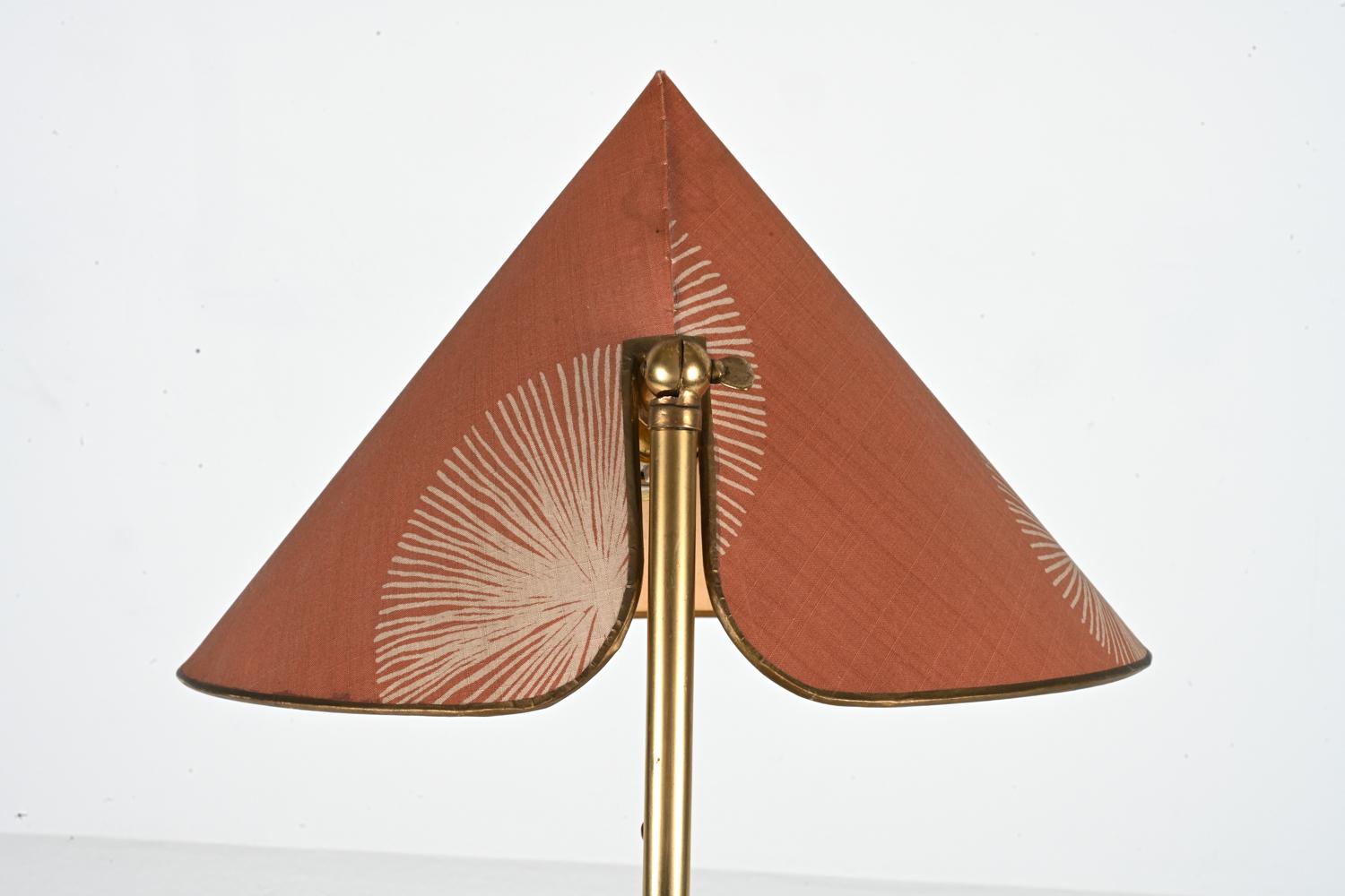 Mid-Century Japanese-Inspired Two Light Floor Lamp in the Style of Stilnovo For Sale 2