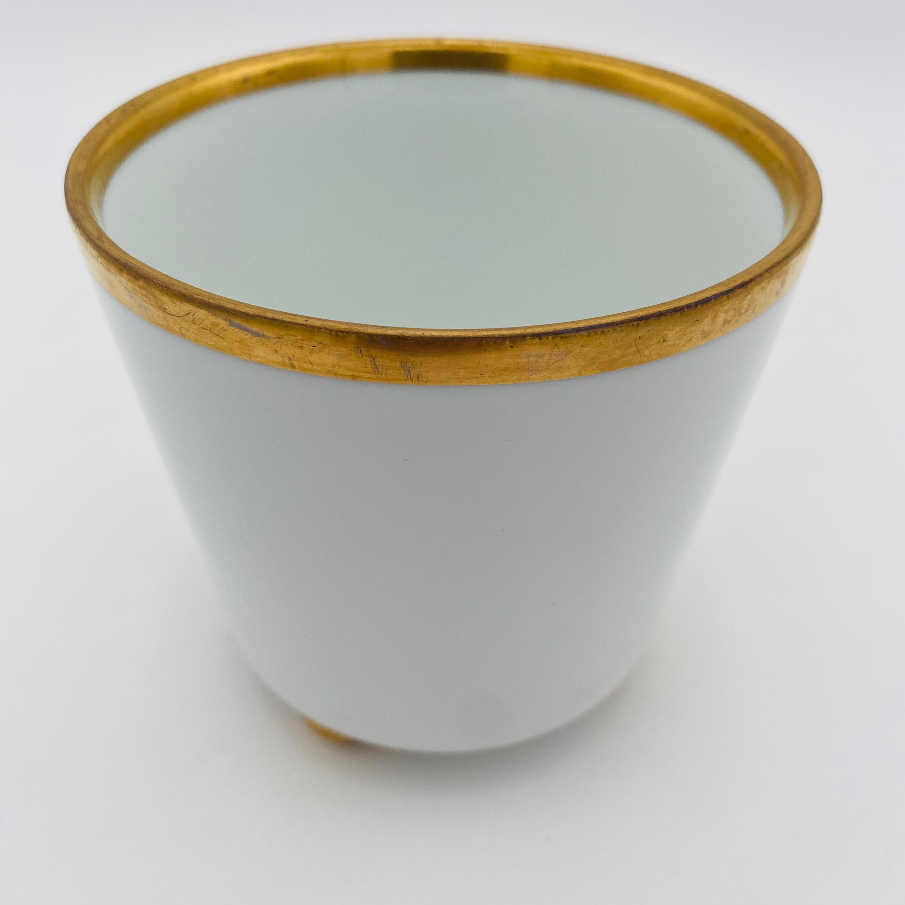 Metà XX secolo Vaso in porcellana giapponese di metà secolo di Fitz and Floyd in vendita