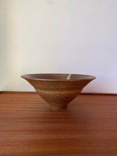 Mid Century Japanese Sculptural Artisan Ware Bowl