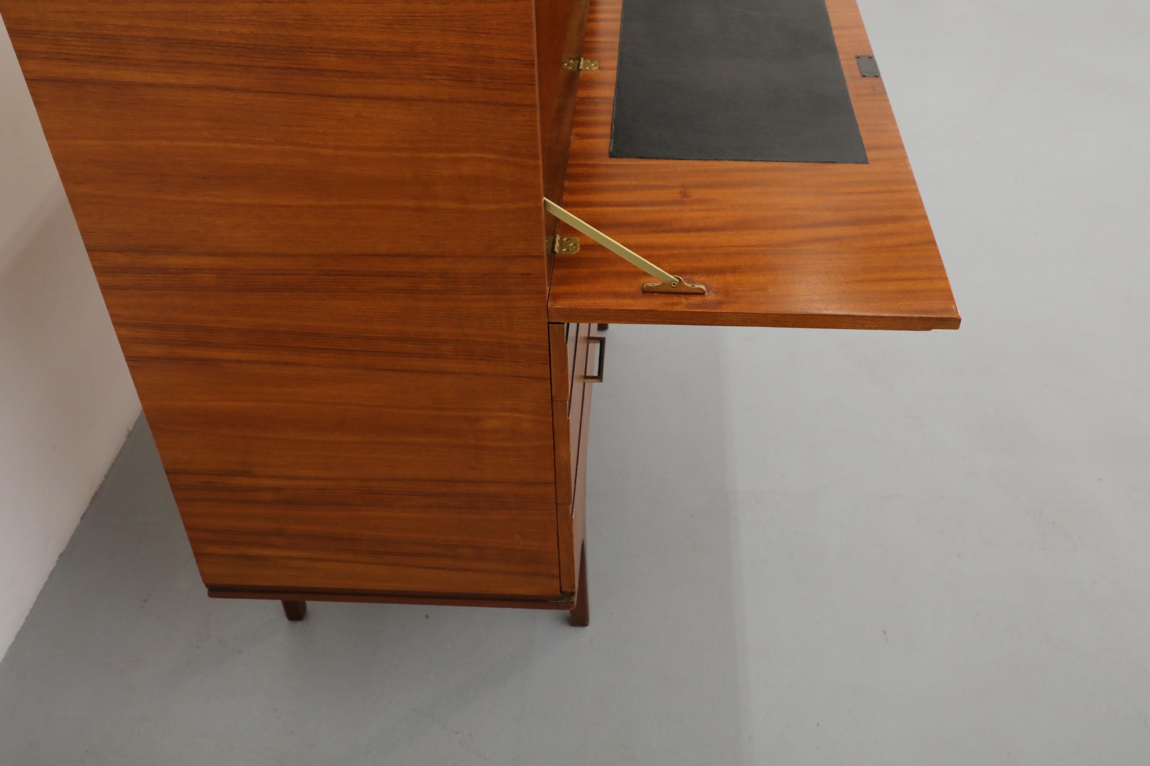 Mid-Century Japanese Style Desk and Dresser by Meredew with Solid Teak Legs 11