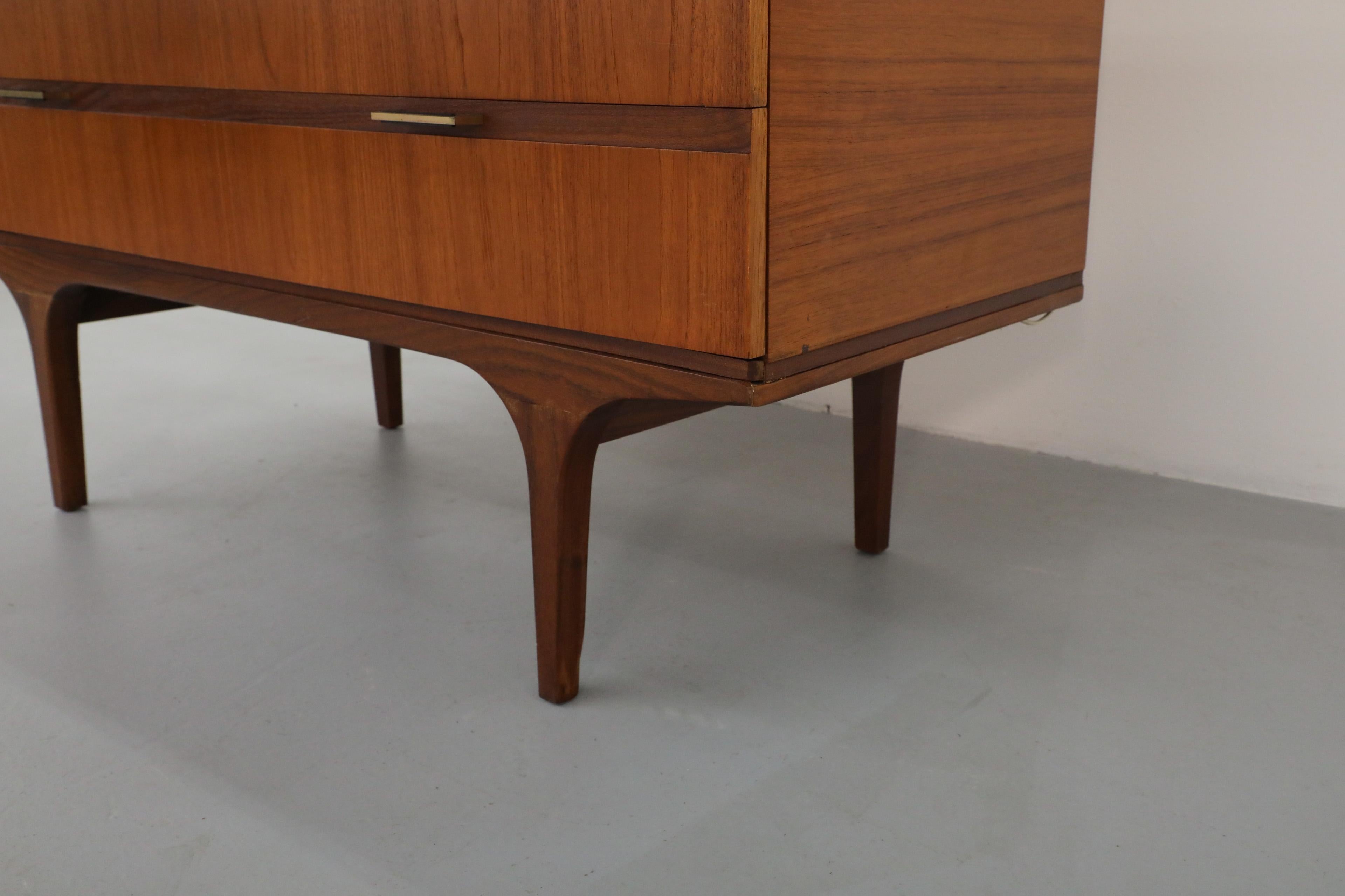 Mid-Century Japanese Style Desk and Dresser by Meredew with Solid Teak Legs 13