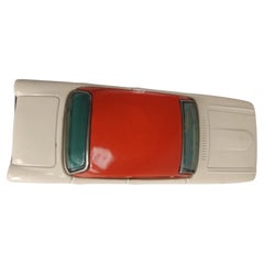 Mid Century Japanese Tin Litho Toy Car Ford Falcon Friction C1960