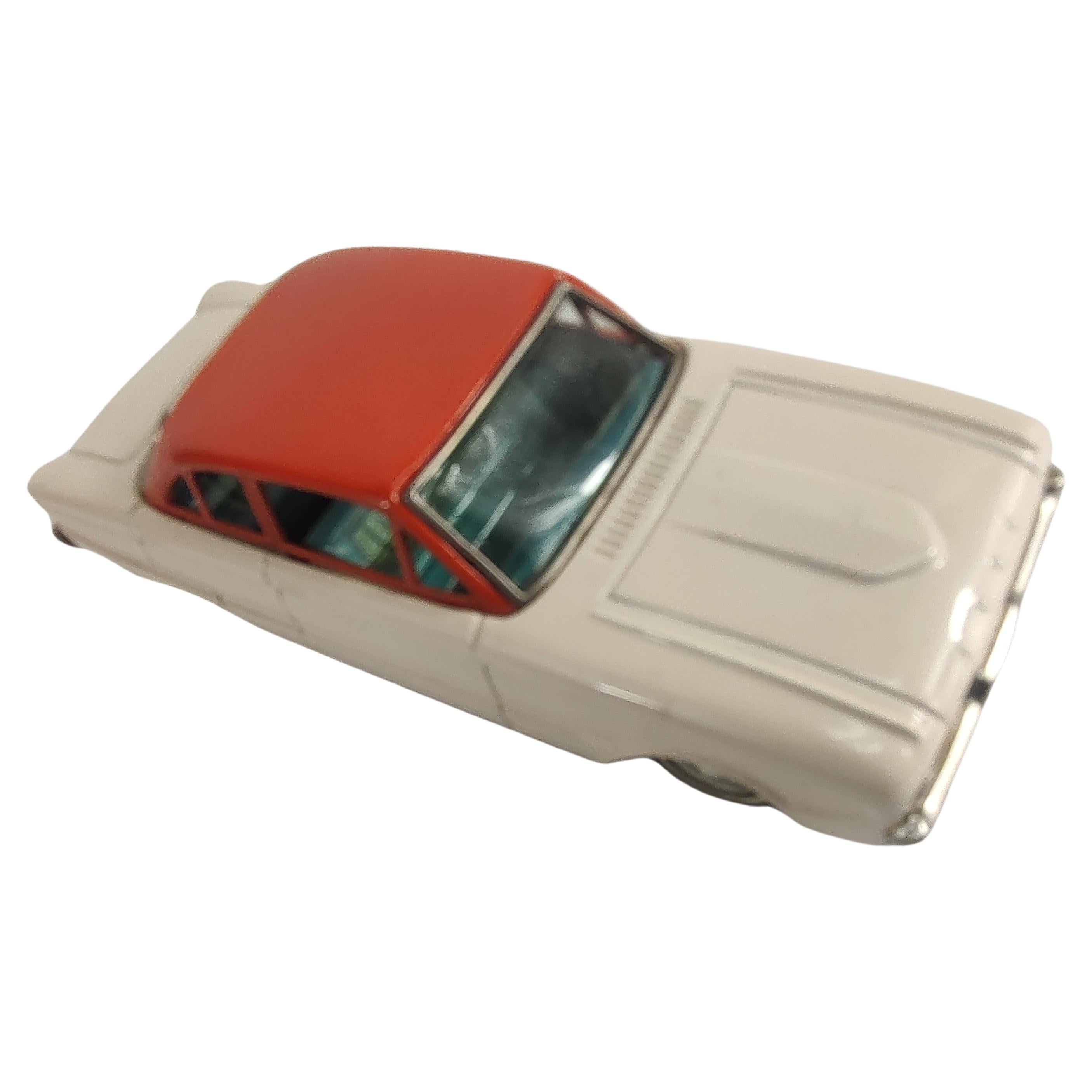 Metal Mid Century Japanese Tin Litho Toy Car Ford Falcon Friction C1960 For Sale