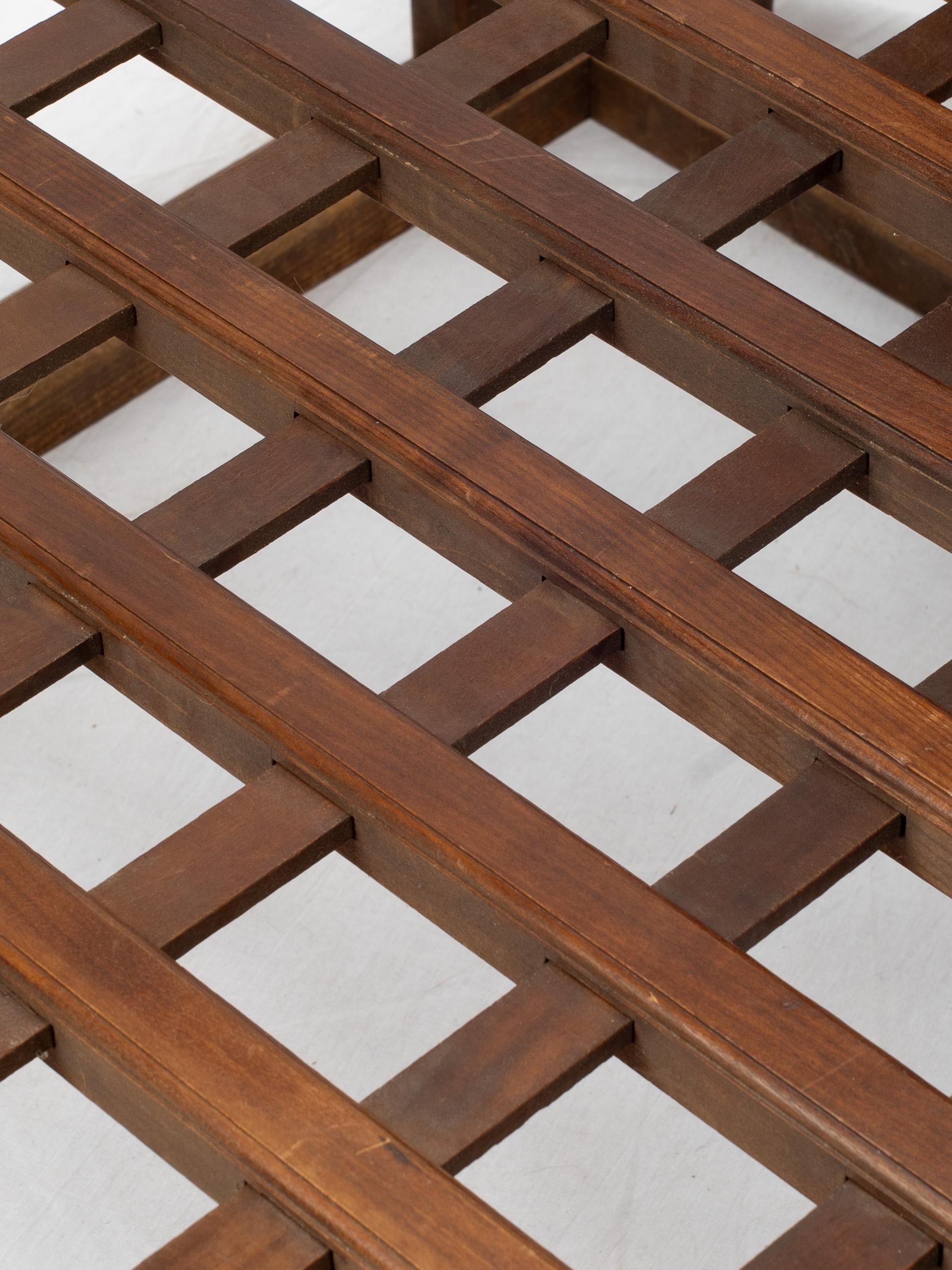 20ième siècle Table basse japonaise zen Hinoki Kotatsu du milieu du siècle dernier en vente