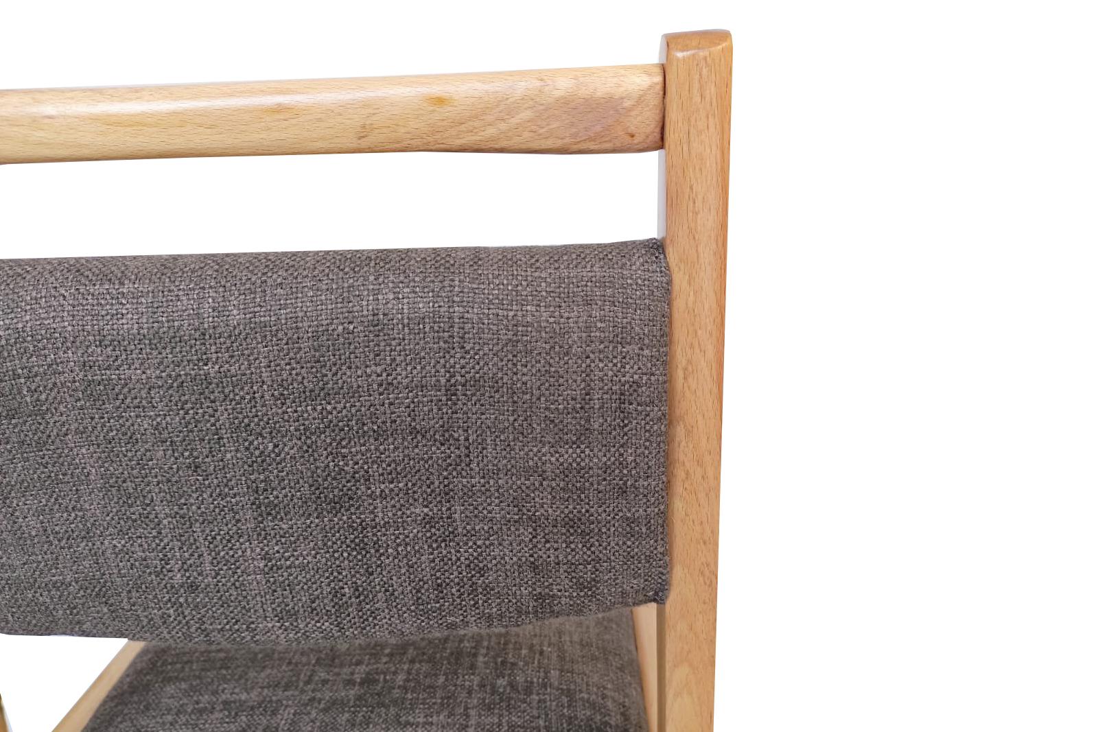 Mid Century JAR Chair, Brown Wool Millais by Dedar, Poland, Europe, 1960s. im Zustand „Hervorragend“ im Angebot in 05-080 Hornowek, PL