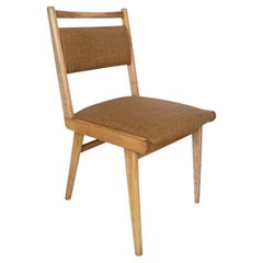 Mid Century JAR Chair, Tabacco Wool Millais by Dedar, Poland, Europe, 1960s.