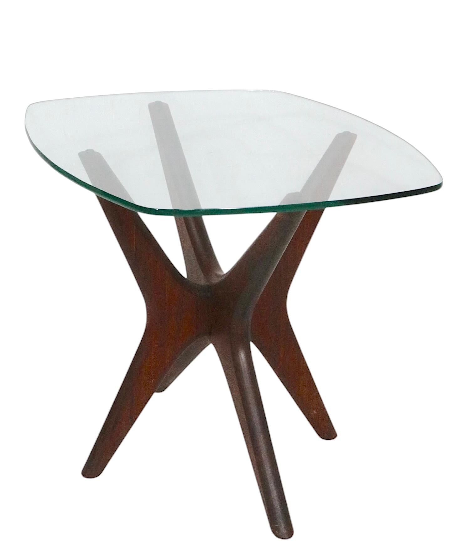 Mid-Century Modern Mid Century Jax Side Table by Adrian Pearsall for Craft Associates c. 1960's en vente