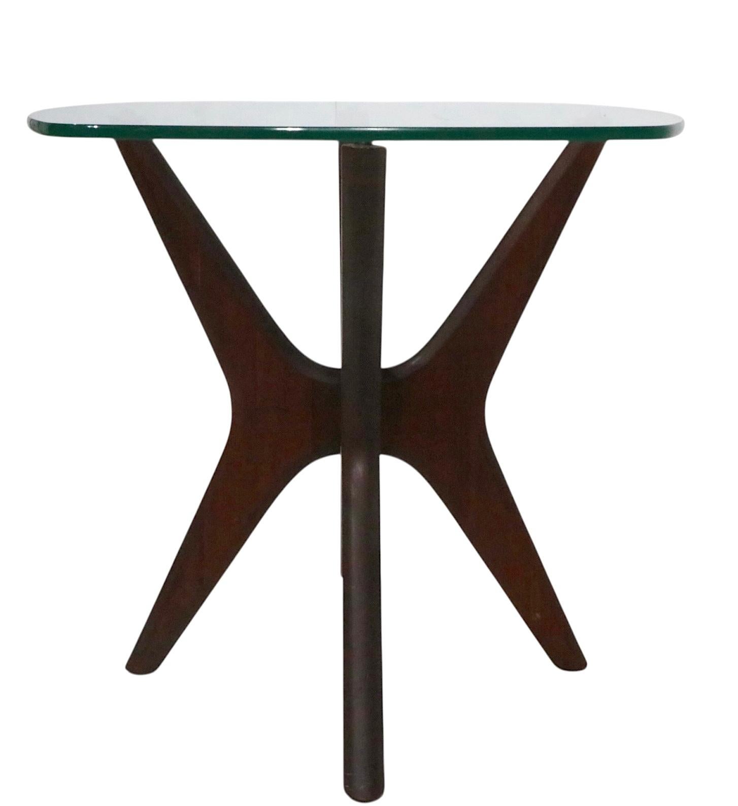 Mid Century Jax Side Table by Adrian Pearsall for Craft Associates c. 1960's en vente 1