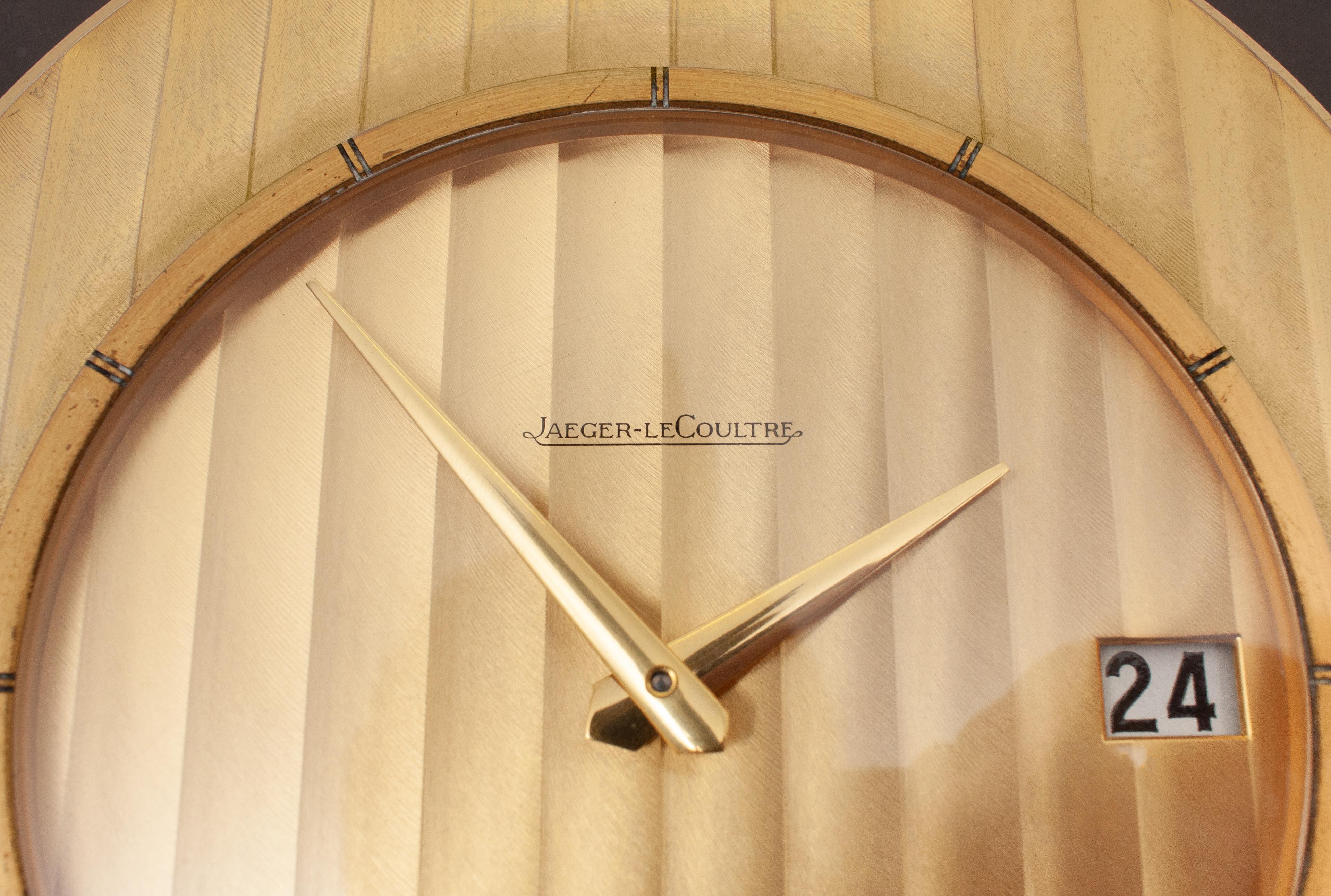 Mid-Century Modern Mid Century Jaeger-LeCoultre Desk Clock