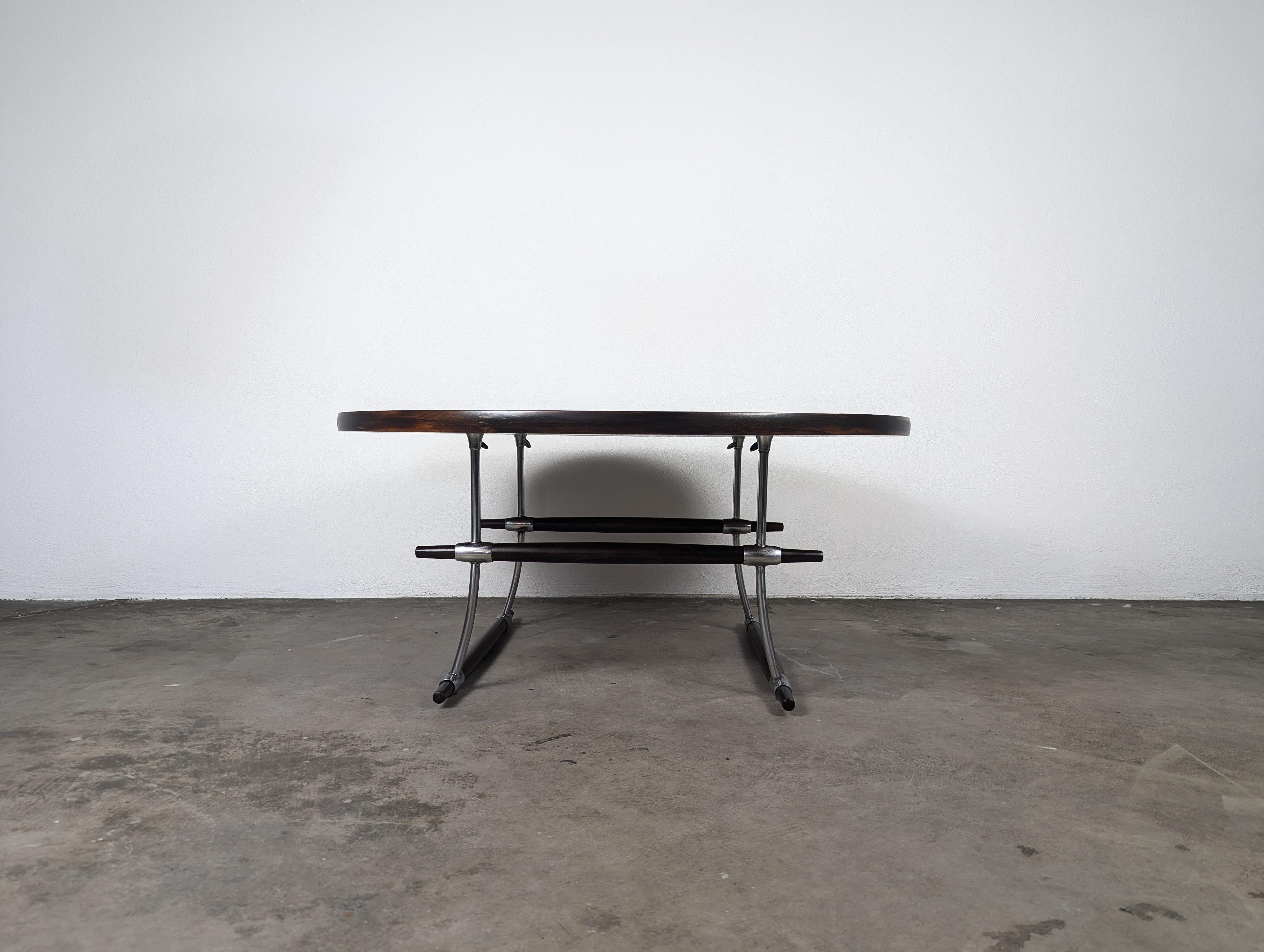 Danese Tavolino da caffè in palissandro di Jens Quistgaard Stokke per Nissen, metà secolo, 1960 circa in vendita