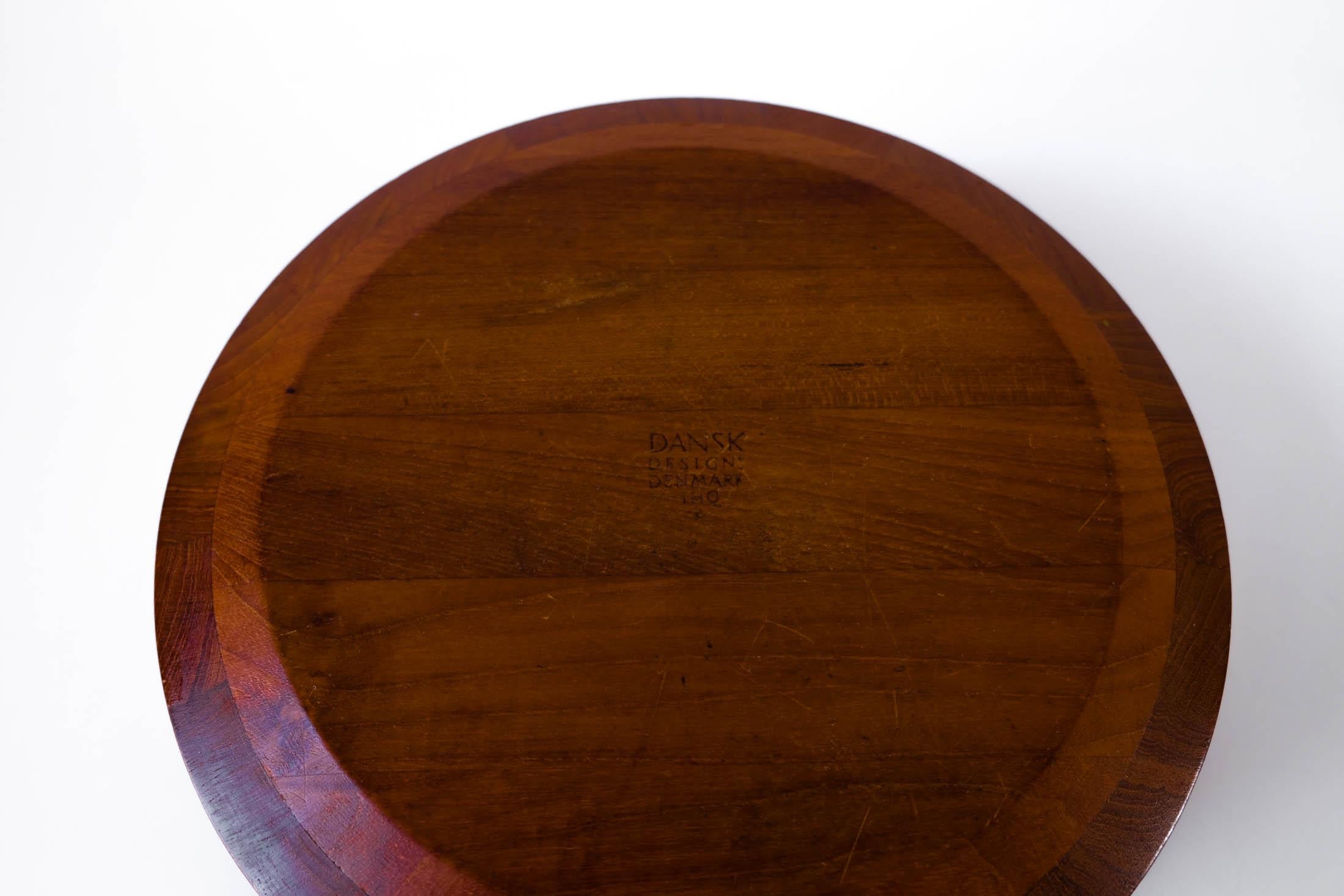 Mid-Century Jens Quistgaard Teak Bowl for Dansk Designs, Denmark 1960s 4