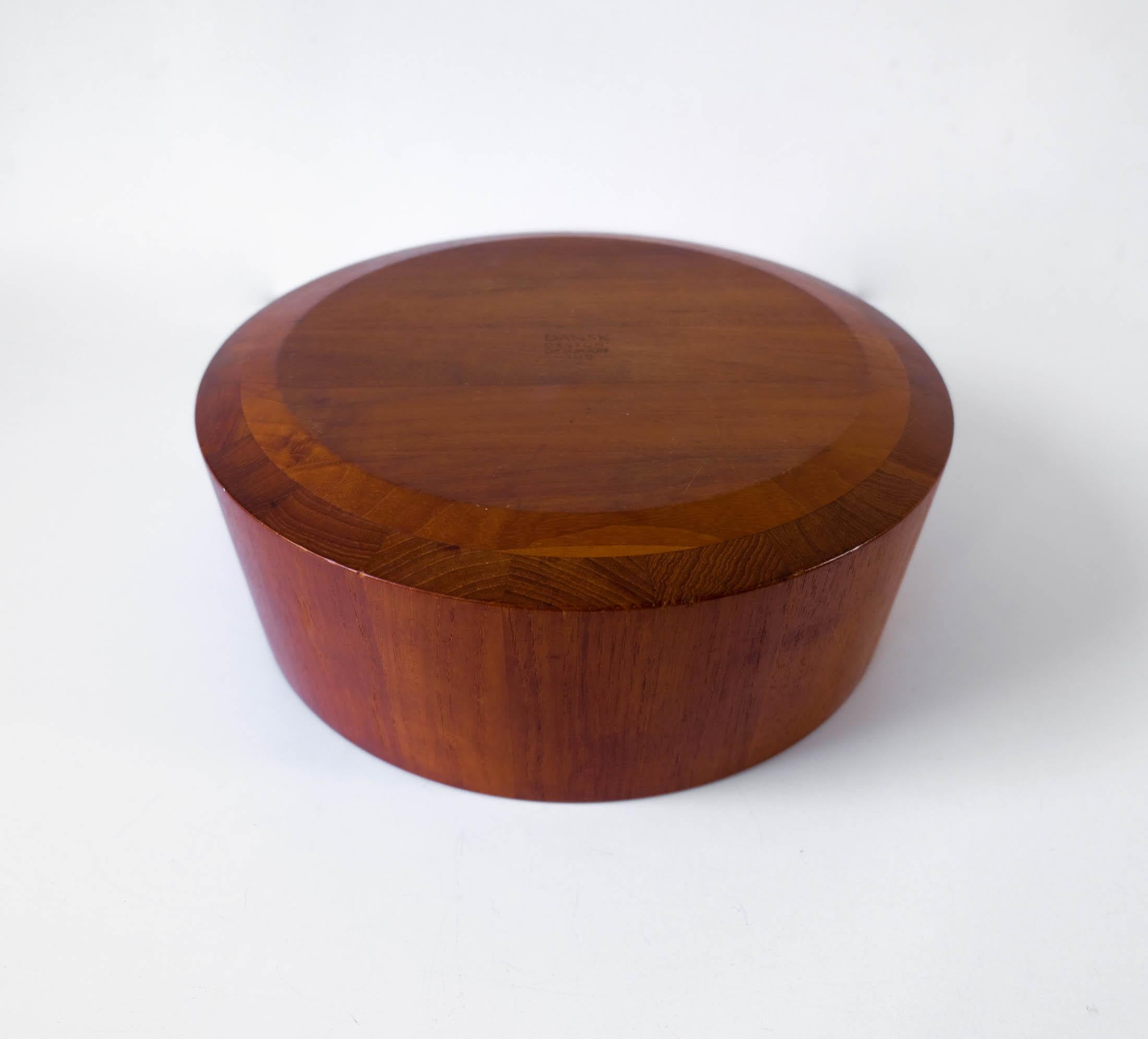 Mid-Century Jens Quistgaard Teak Bowl for Dansk Designs, Denmark 1960s 3