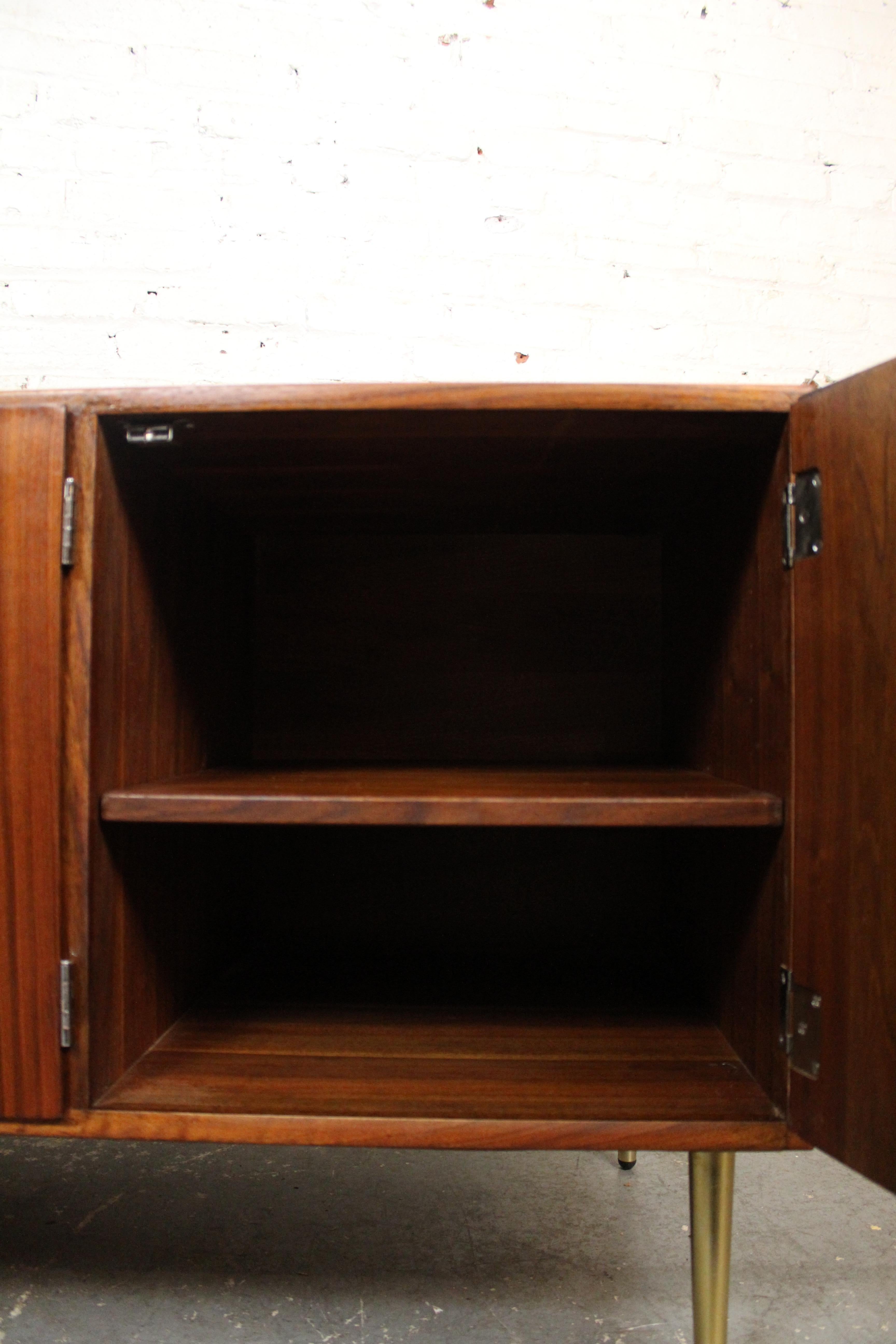 Mid-Century Jens Risom Walnut Credenza for IBM For Sale 5