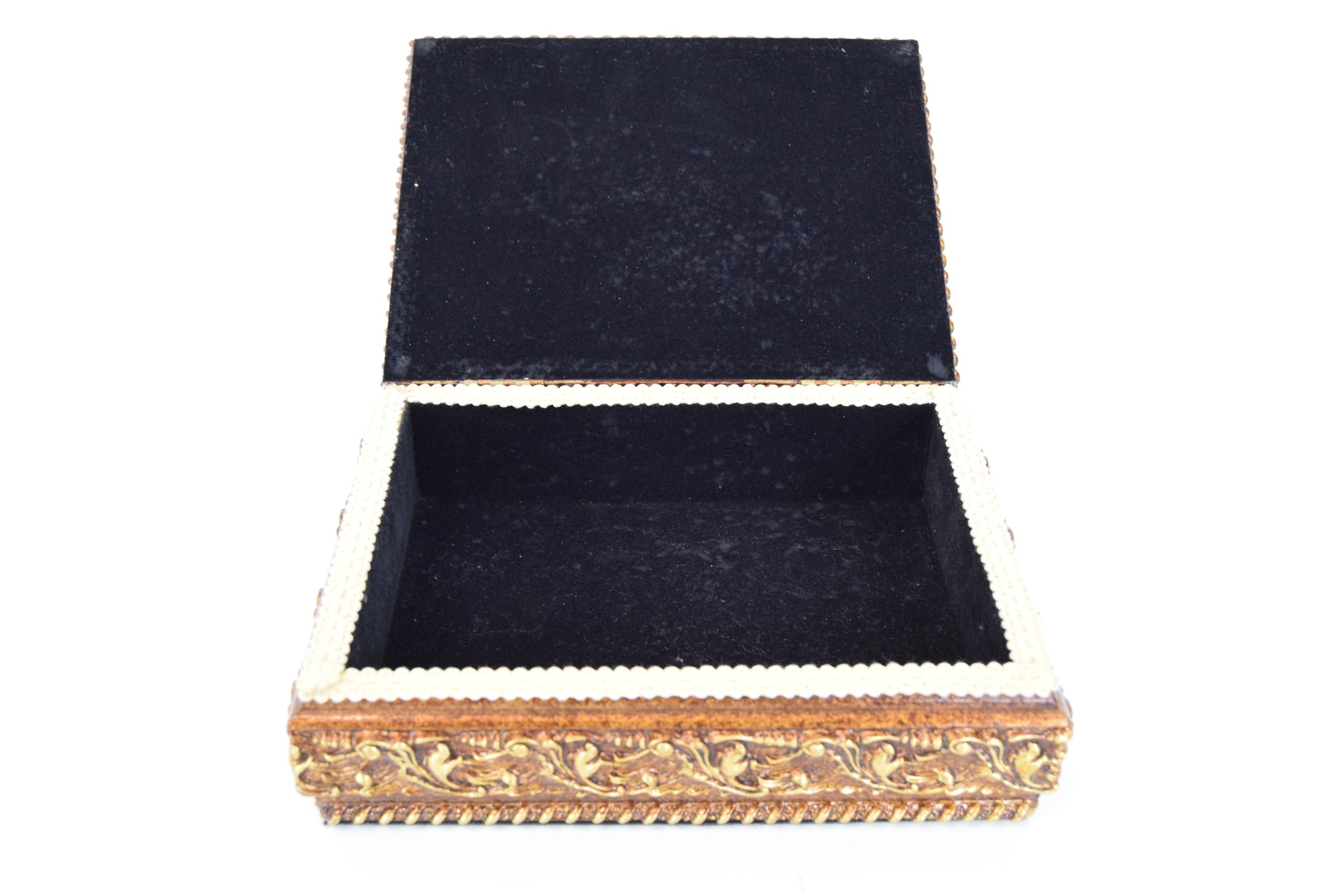 Milieu du XXe siècle Boîte à bijoux du milieu du siècle, années 1960.  en vente