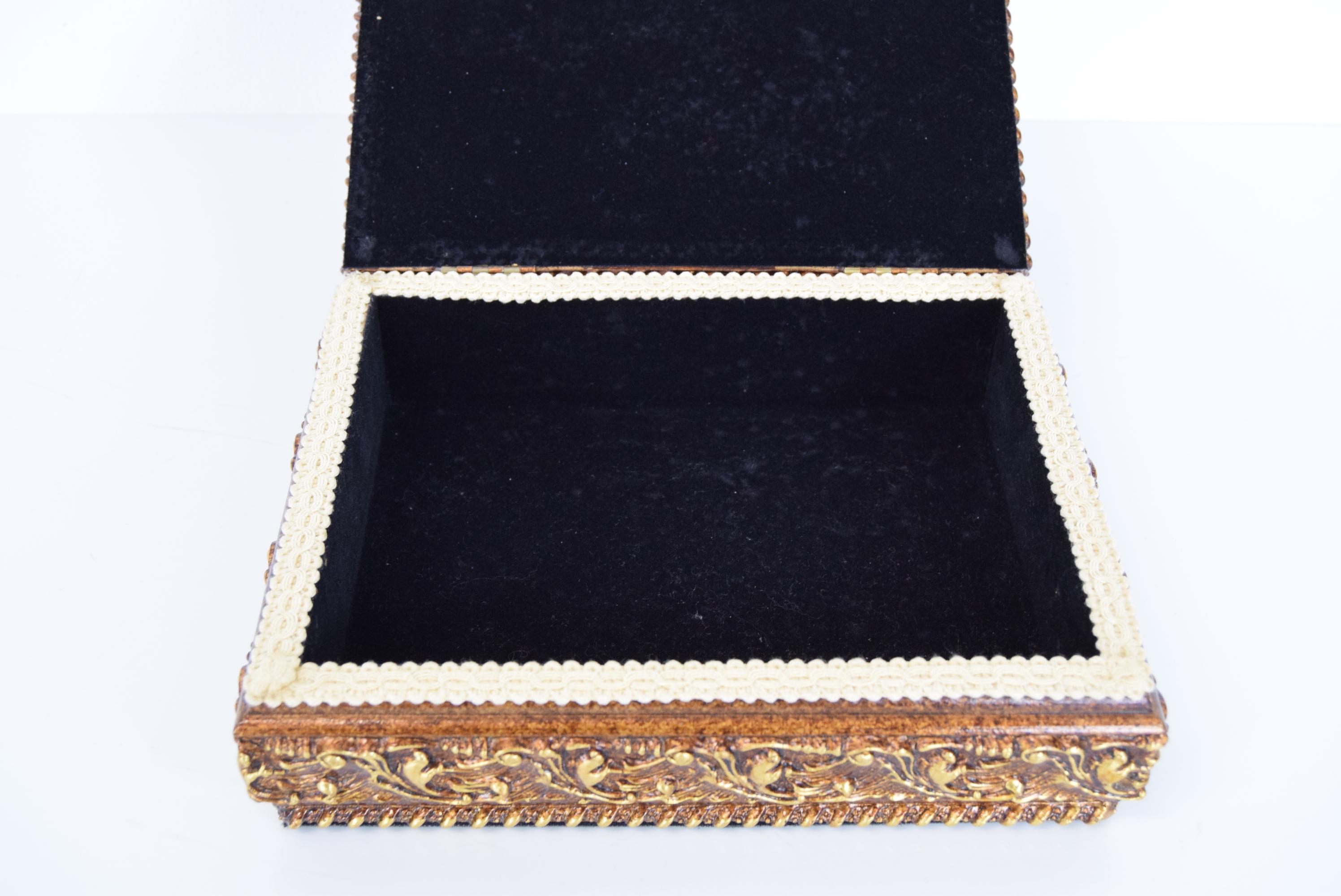 Midcentury Jewelry Box, 1960s.  For Sale 1