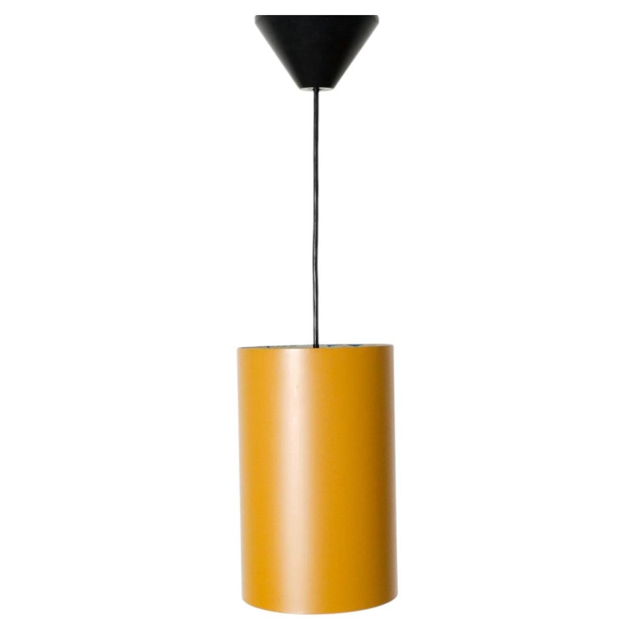Mid-Century Jo Hammerborg Style Mustard Pendant Lamp by Philips