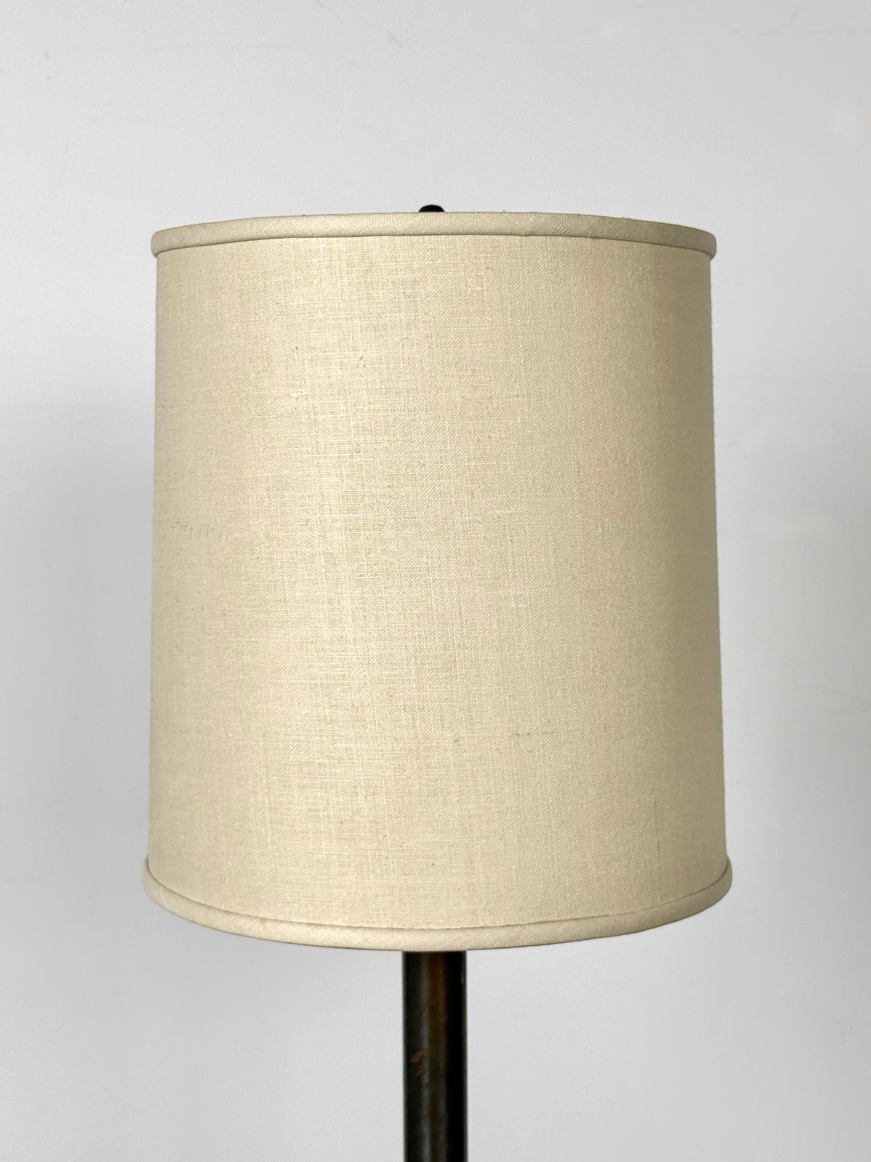 Mid Century John Glick Studio Pottery Glazed Ceramic Stoneware Floor Lamp 1960's For Sale 5