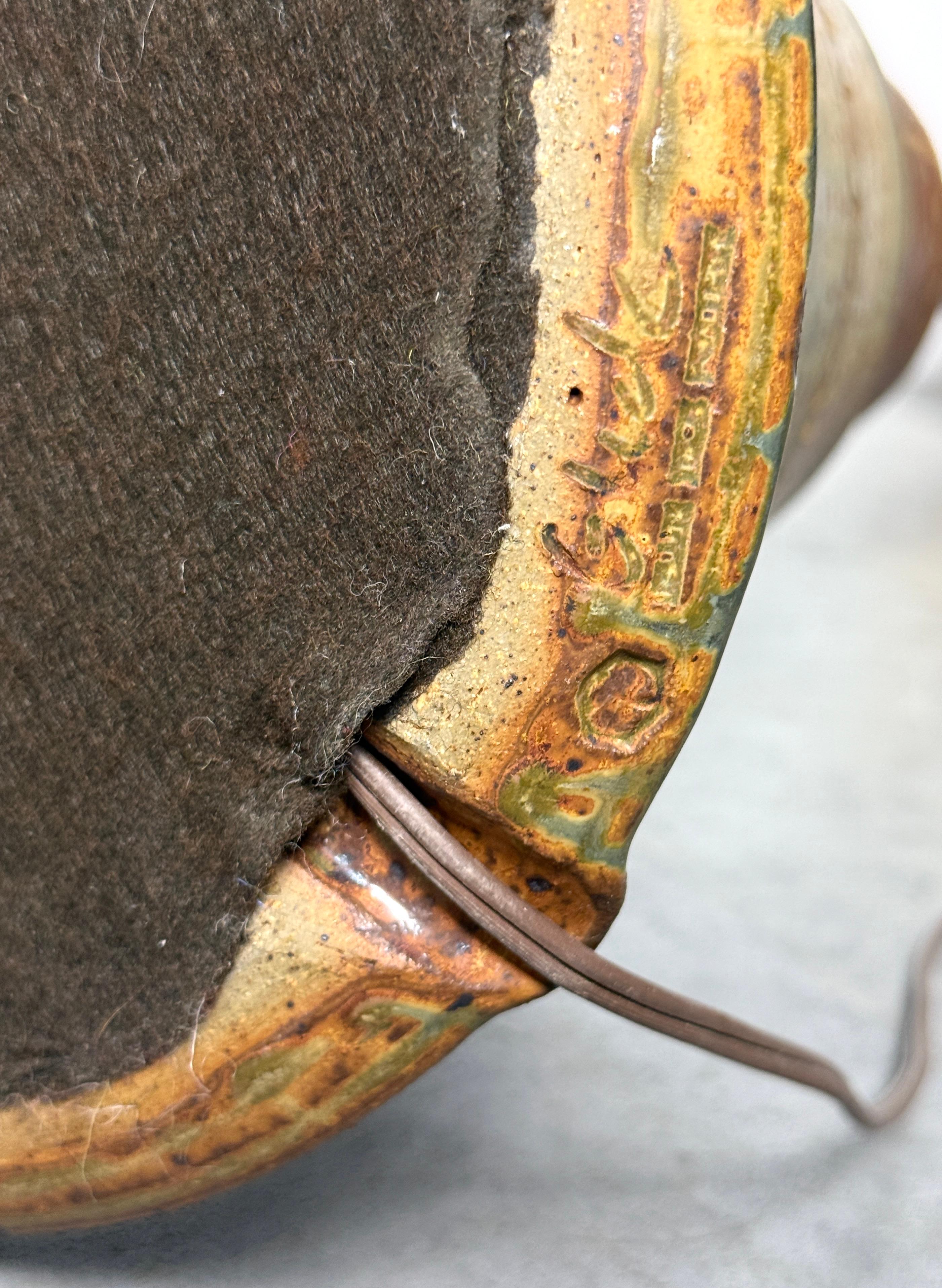 Mid Century John Glick Studio Pottery Glazed Ceramic Stoneware Floor Lamp 1960's For Sale 6