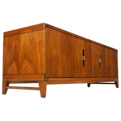 1950's John Keal design for Brown-Saltman Low Credenza Cabinet