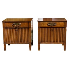 Mid Century John Stuart Nightstands, a Pair