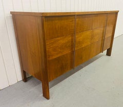 Mid-Century John Widdicomb Walnut Double Dresser