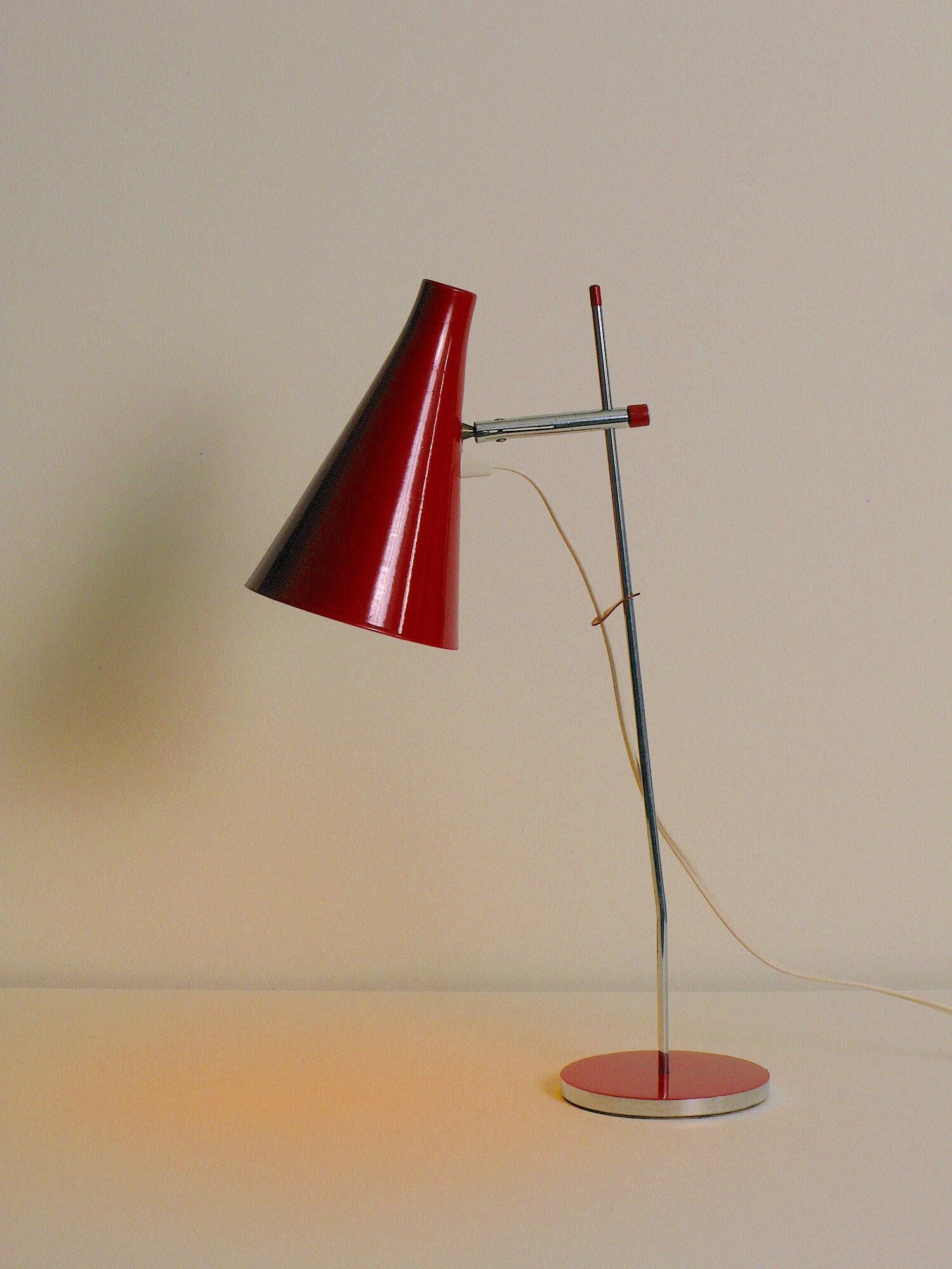 Mid Century Josef Hurka Schreibtischlampe für Lidokov (Moderne der Mitte des Jahrhunderts) im Angebot