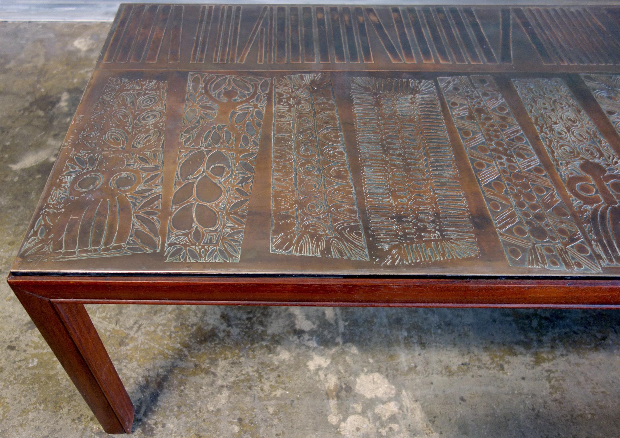 Midcentury Jules Heumann Table for Metropolitan Furniture In Good Condition In BROOKLYN, NY