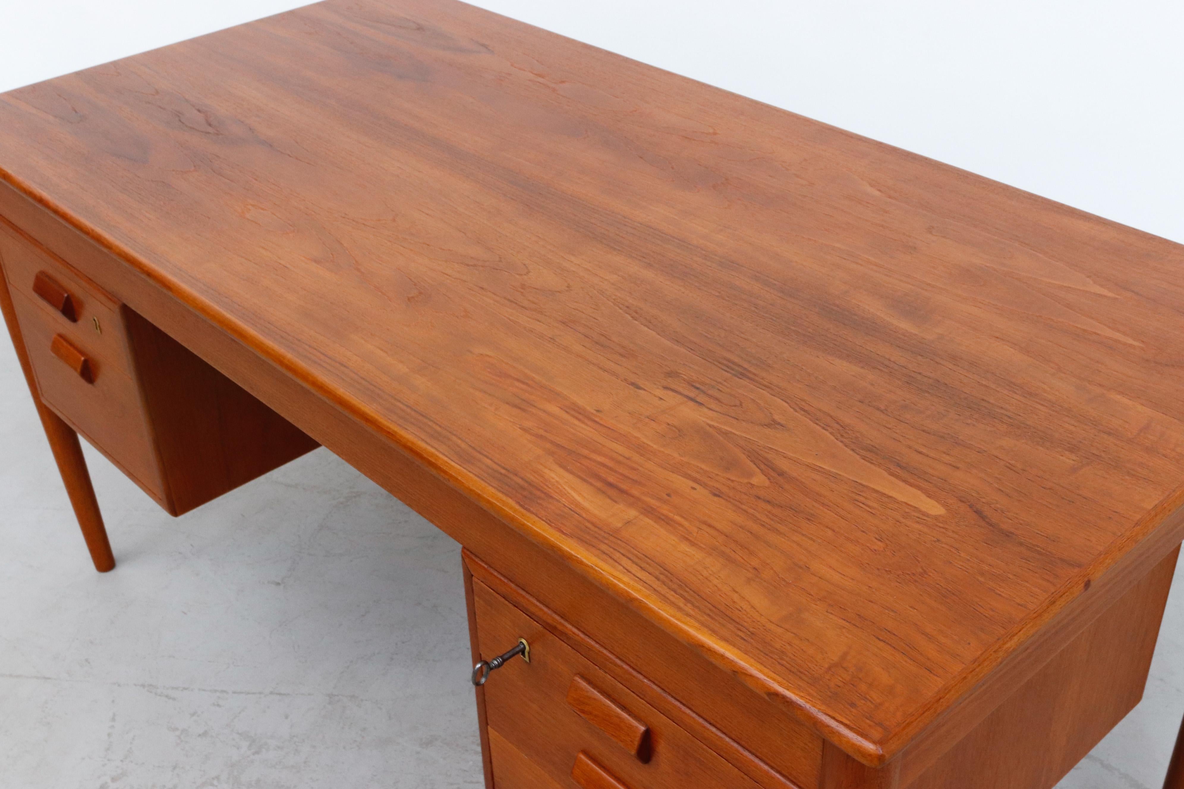 Mid-Century Kai Kristiansen Danish Teak Desk 5