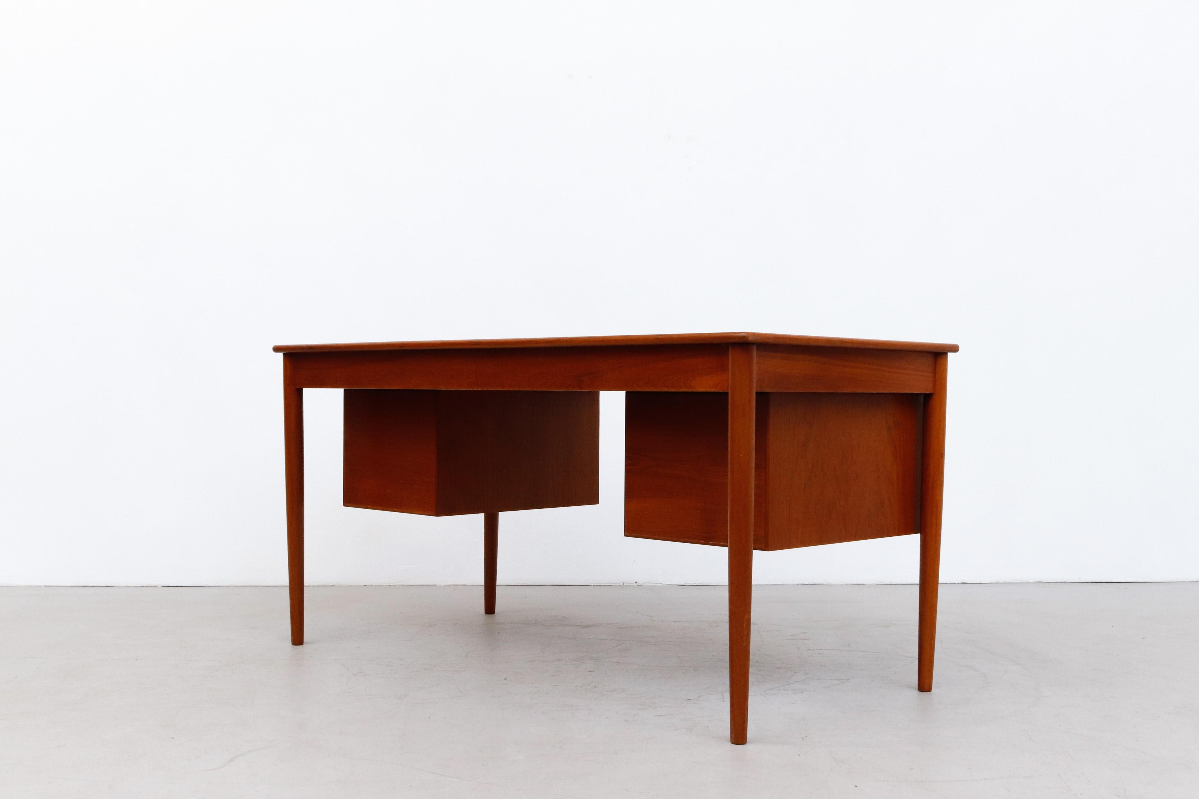 Mid-Century Kai Kristiansen Danish Teak Desk 1