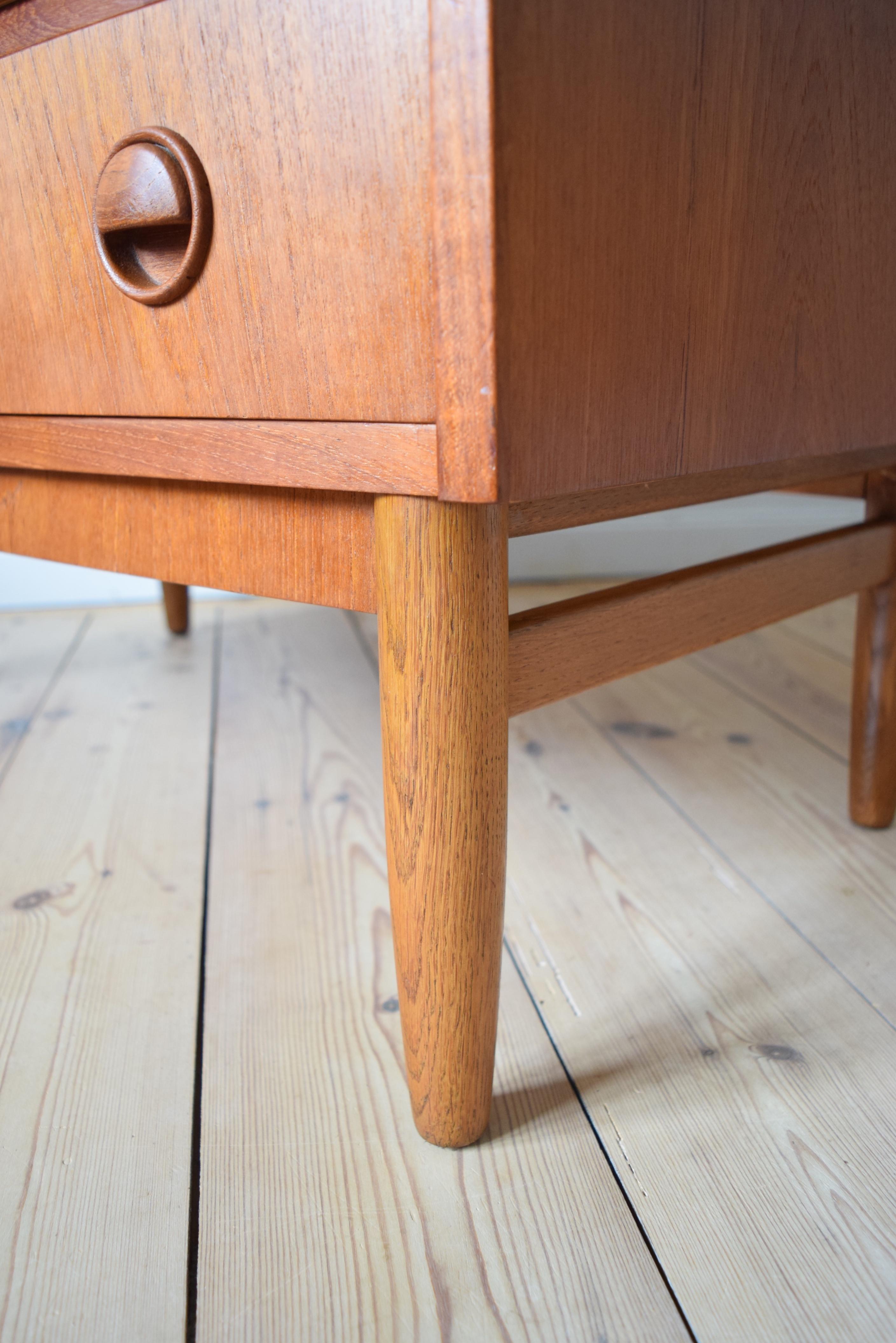 Midcentury Kai Kristiansen Teak Chest of Drawers, 1960s 5