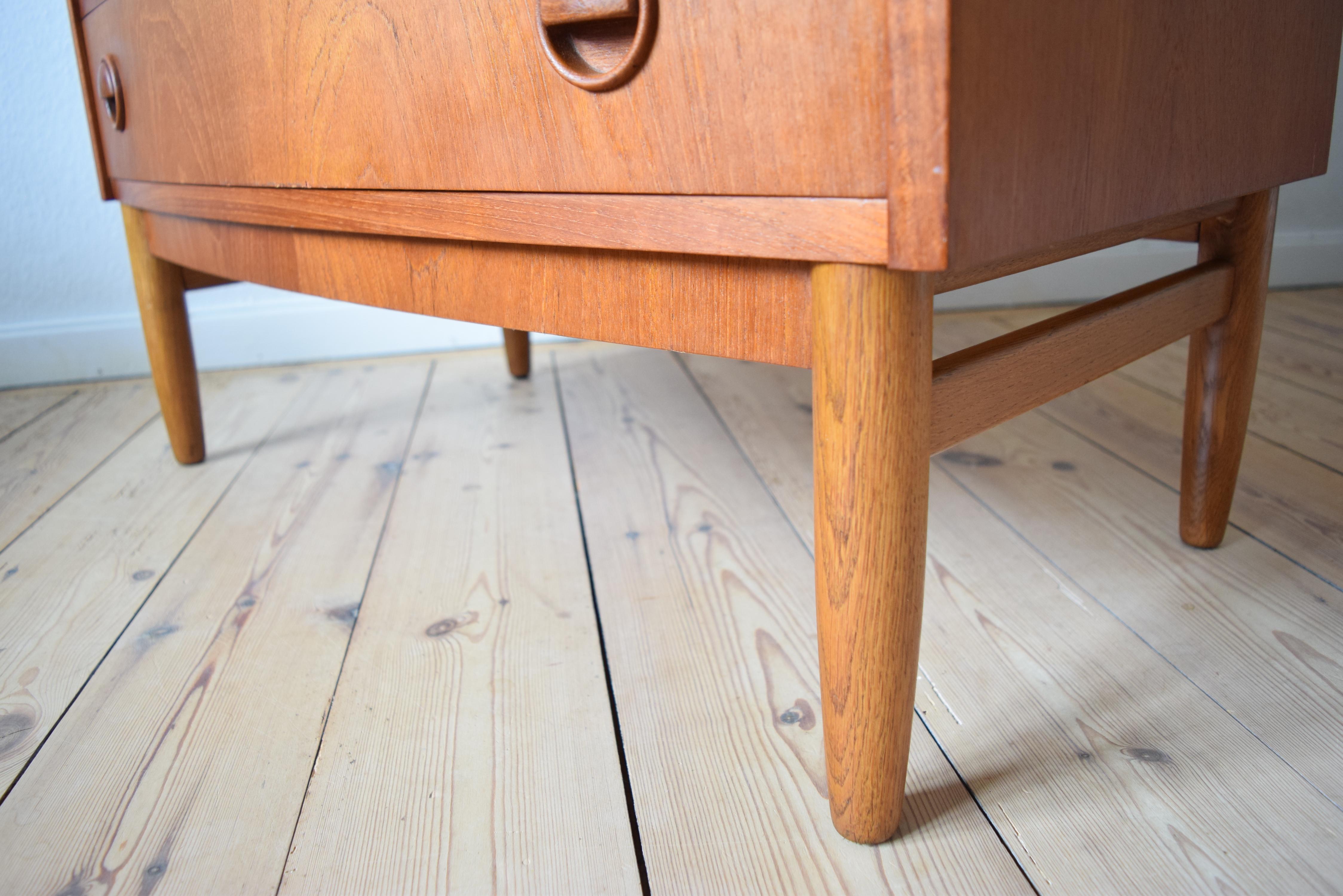 Midcentury Kai Kristiansen Teak Chest of Drawers, 1960s 6