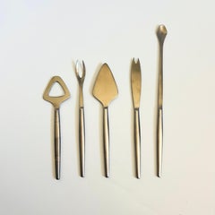 Mid Century Kalmar Bar Tool Set - 5 Pieces - Made in Italy