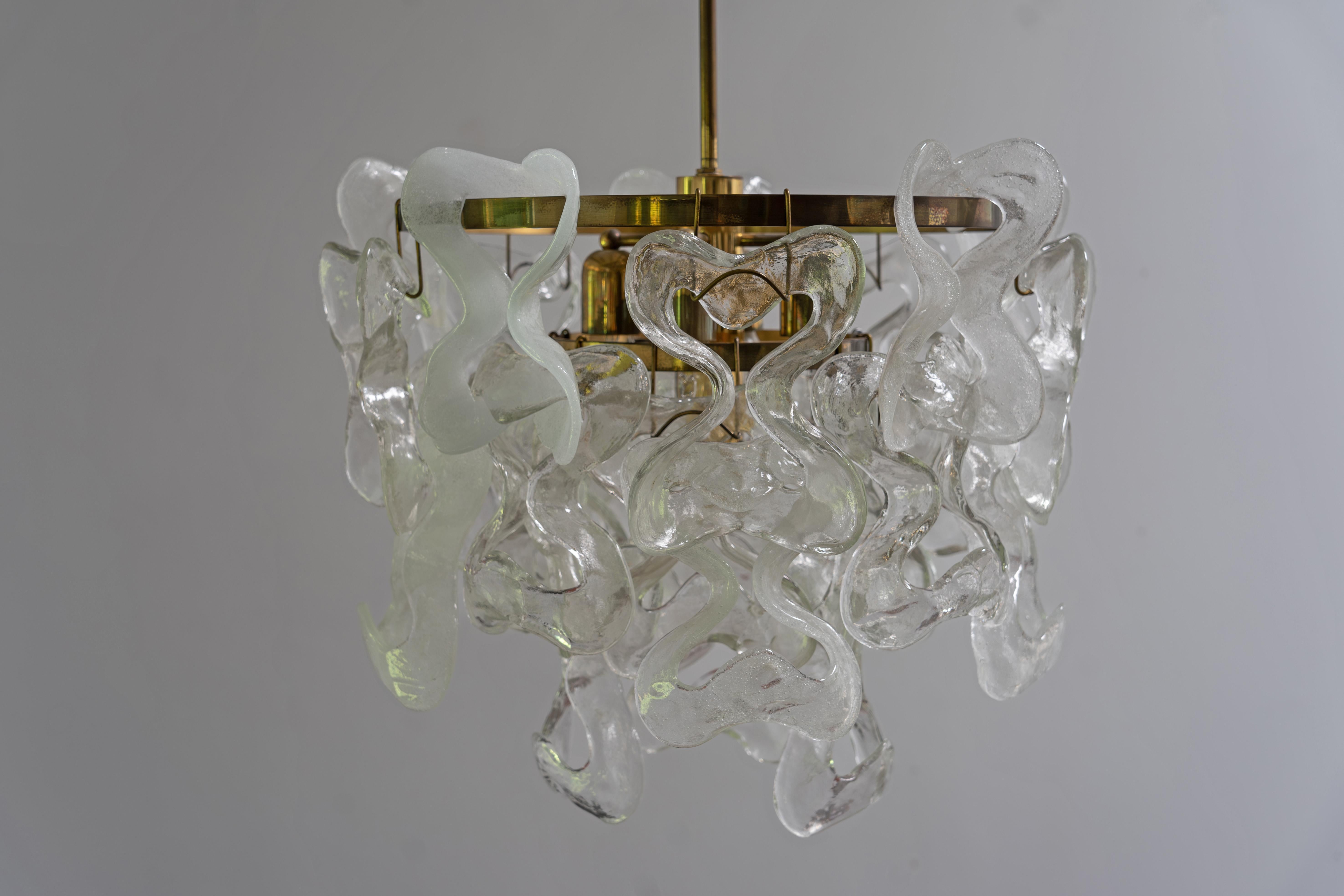 Lampadario di metà secolo Kalmar Leuchten - 