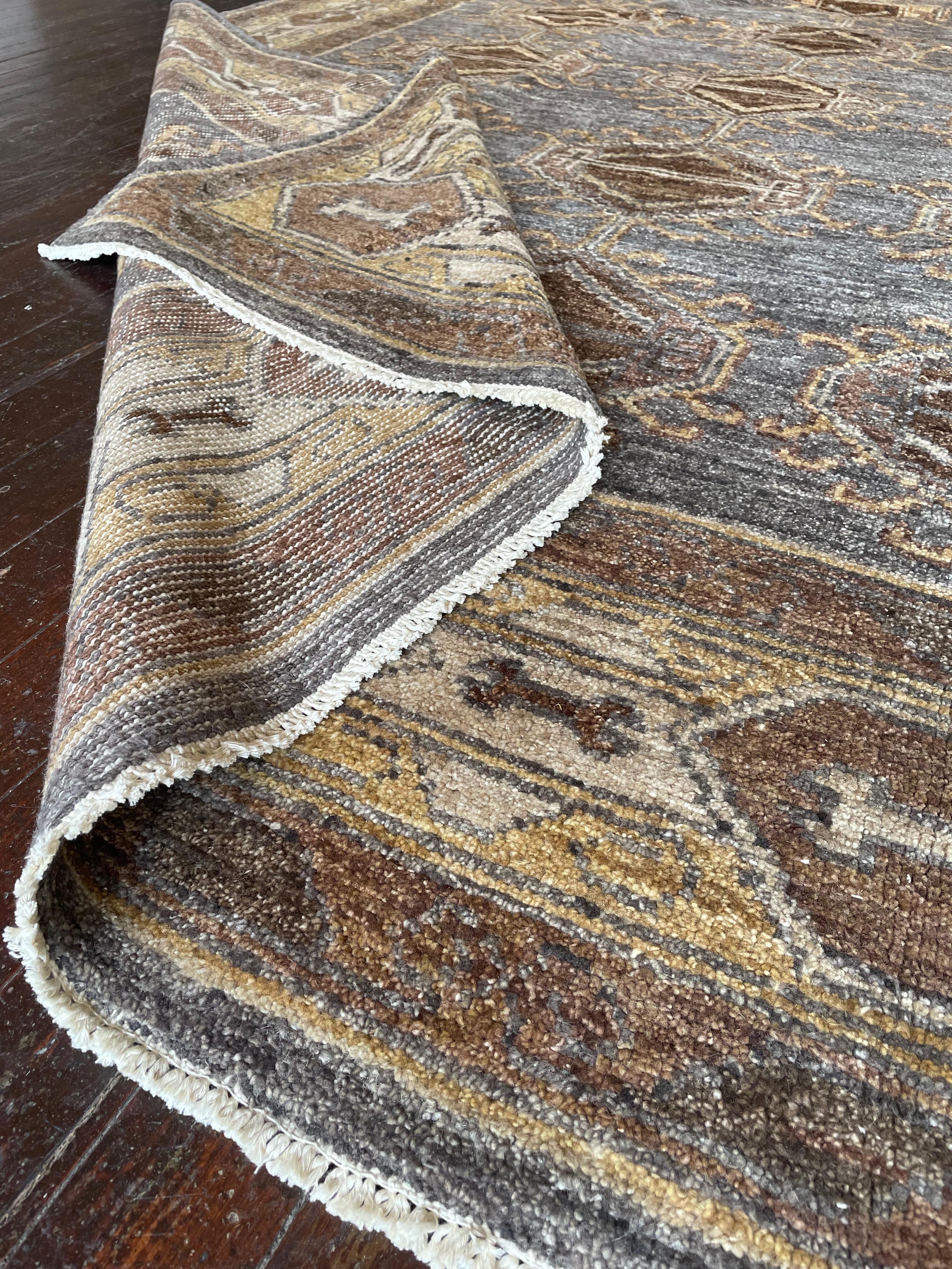 Hand-Knotted Mid Century Kars For Sale