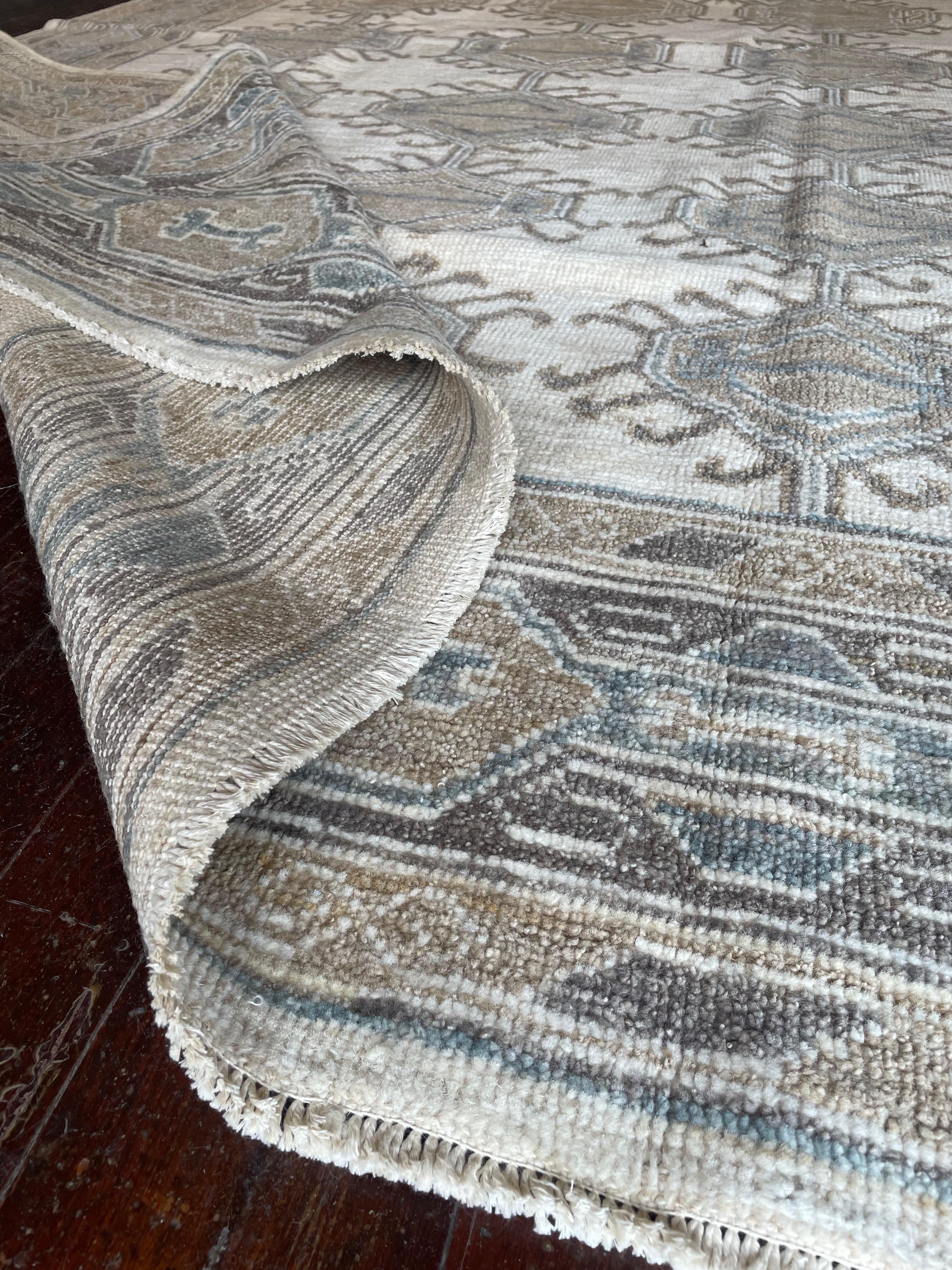 Hand-Knotted Mid Century Kars For Sale