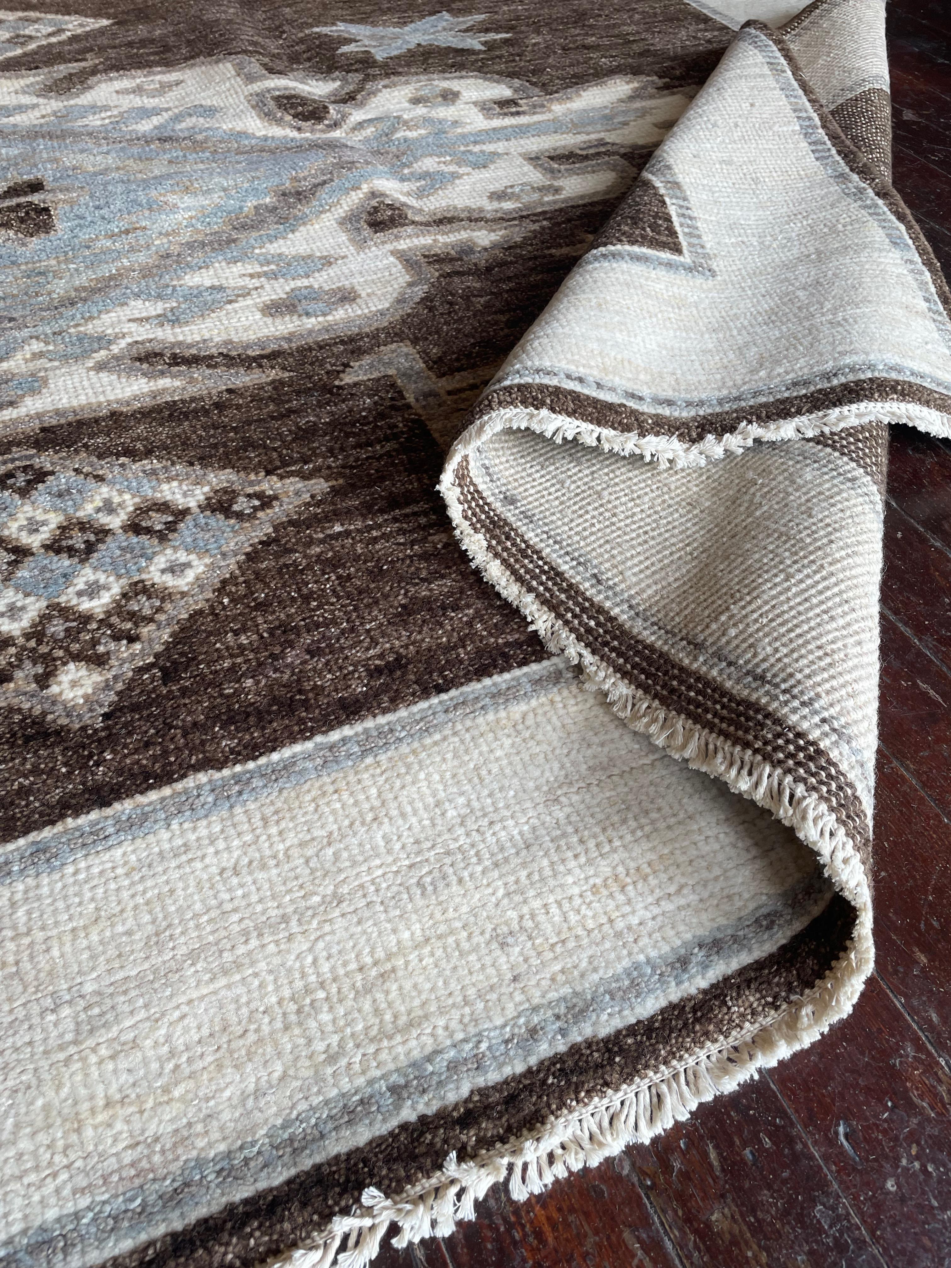 Hand-Knotted Mid Century Kars For Sale