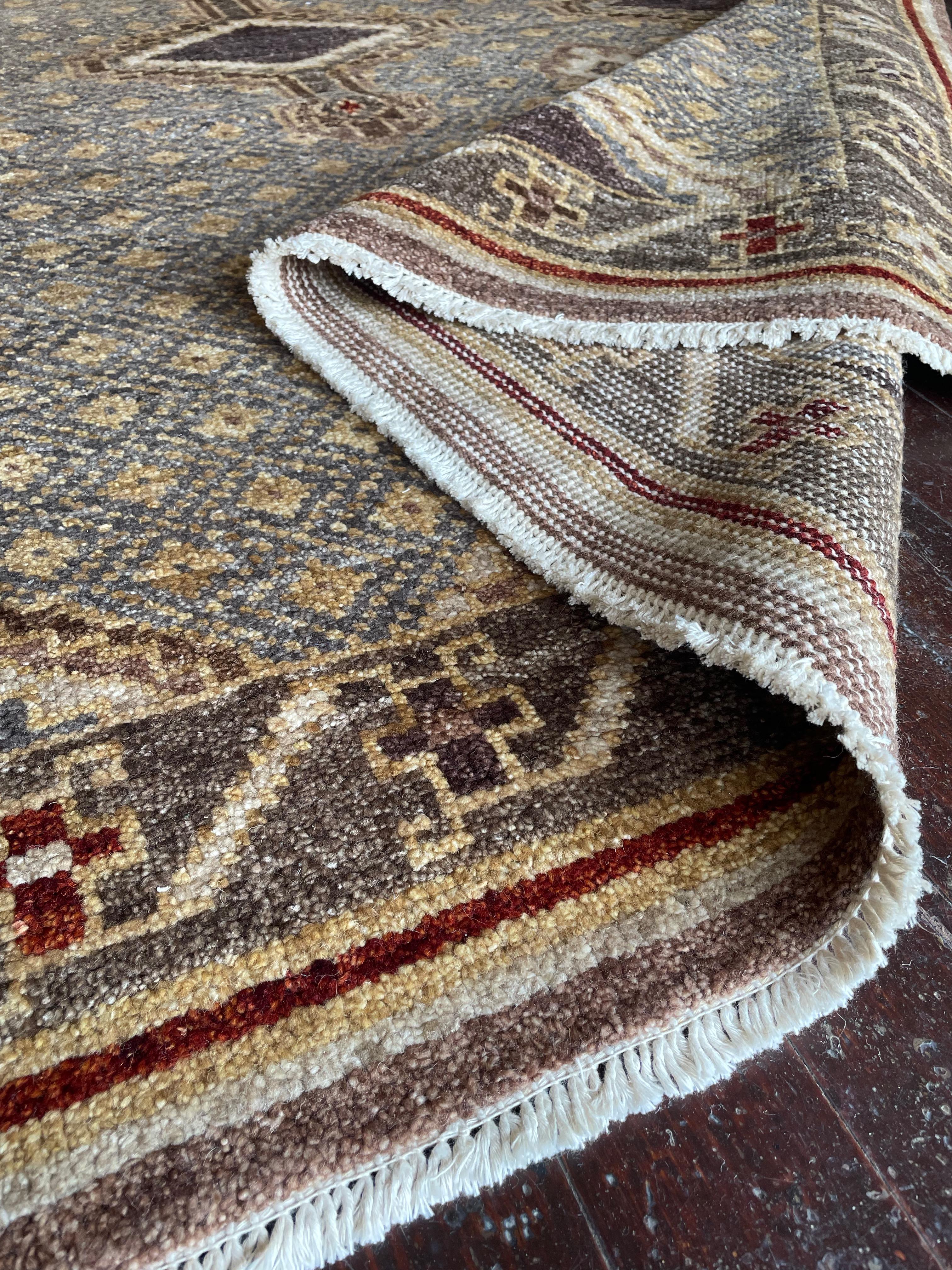 Hand-Knotted Mid Century Kars For Sale