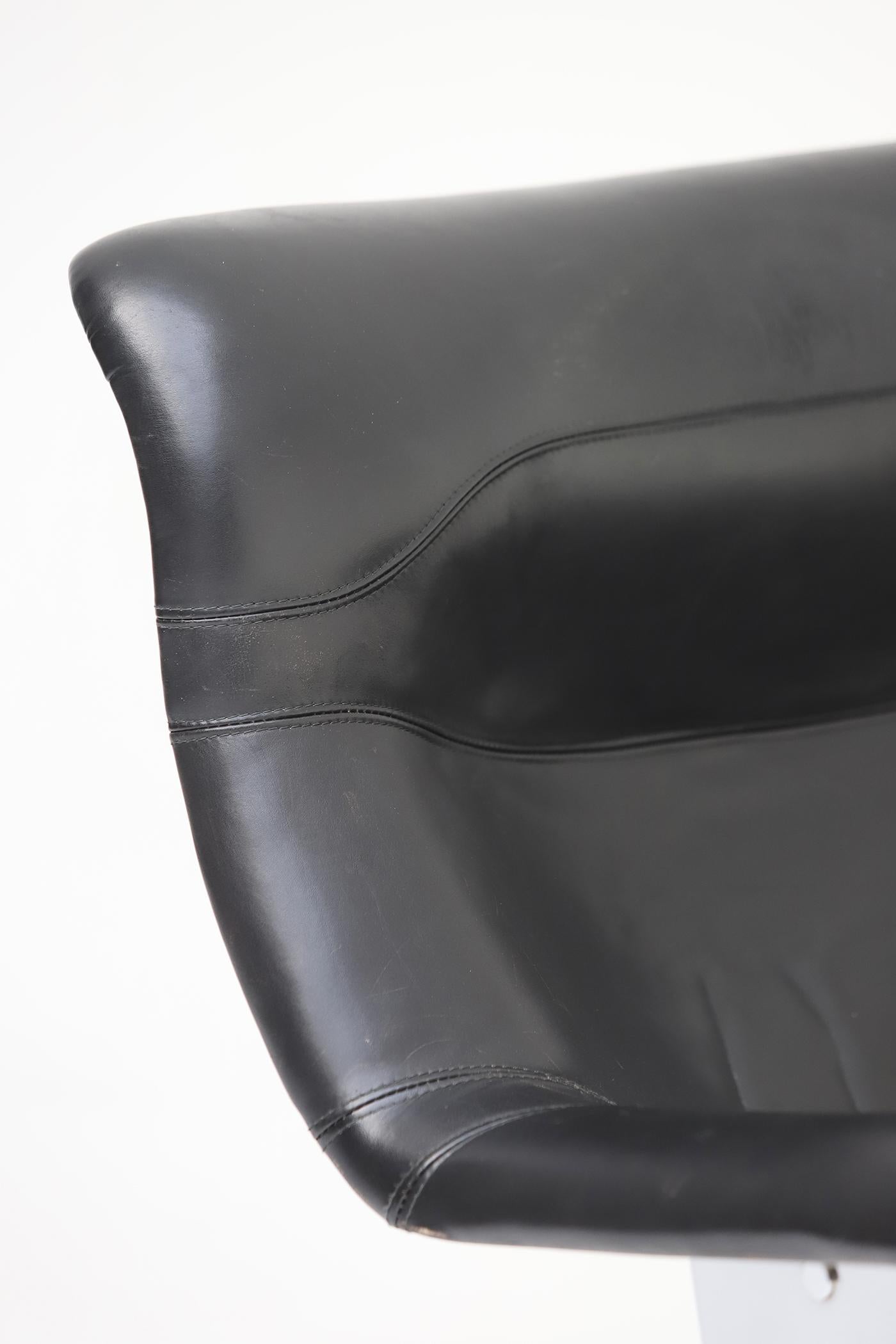 Mid-century 'Karuselli' Lounge Chair by Yrjö Kukkapuro for Avarte Finland, 1960s For Sale 4